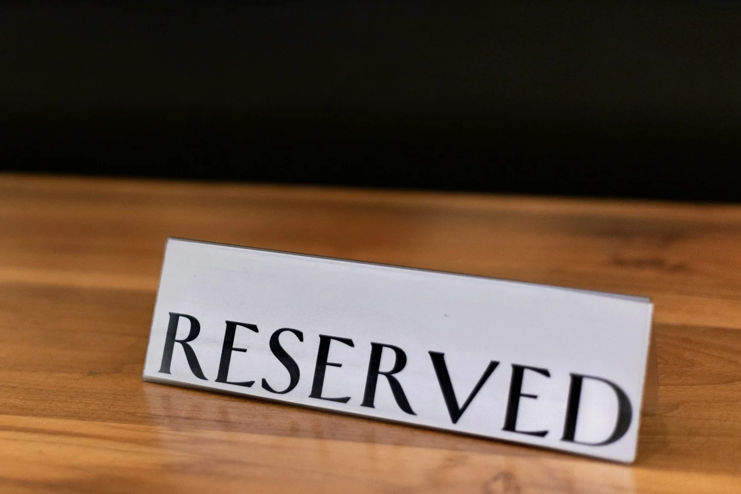 Photo inspiration: Visual Reference: Reservations Book Your Table Today
