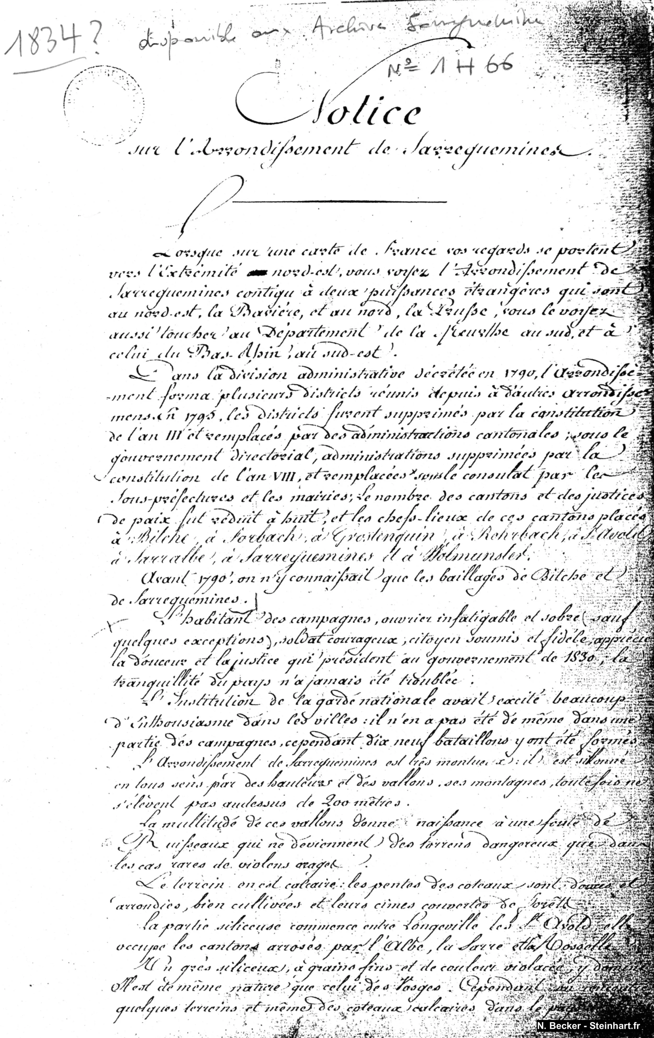Notice de l'arrondissement de Sarreguemines 1 - scan steinhart terre dorigines.jpg