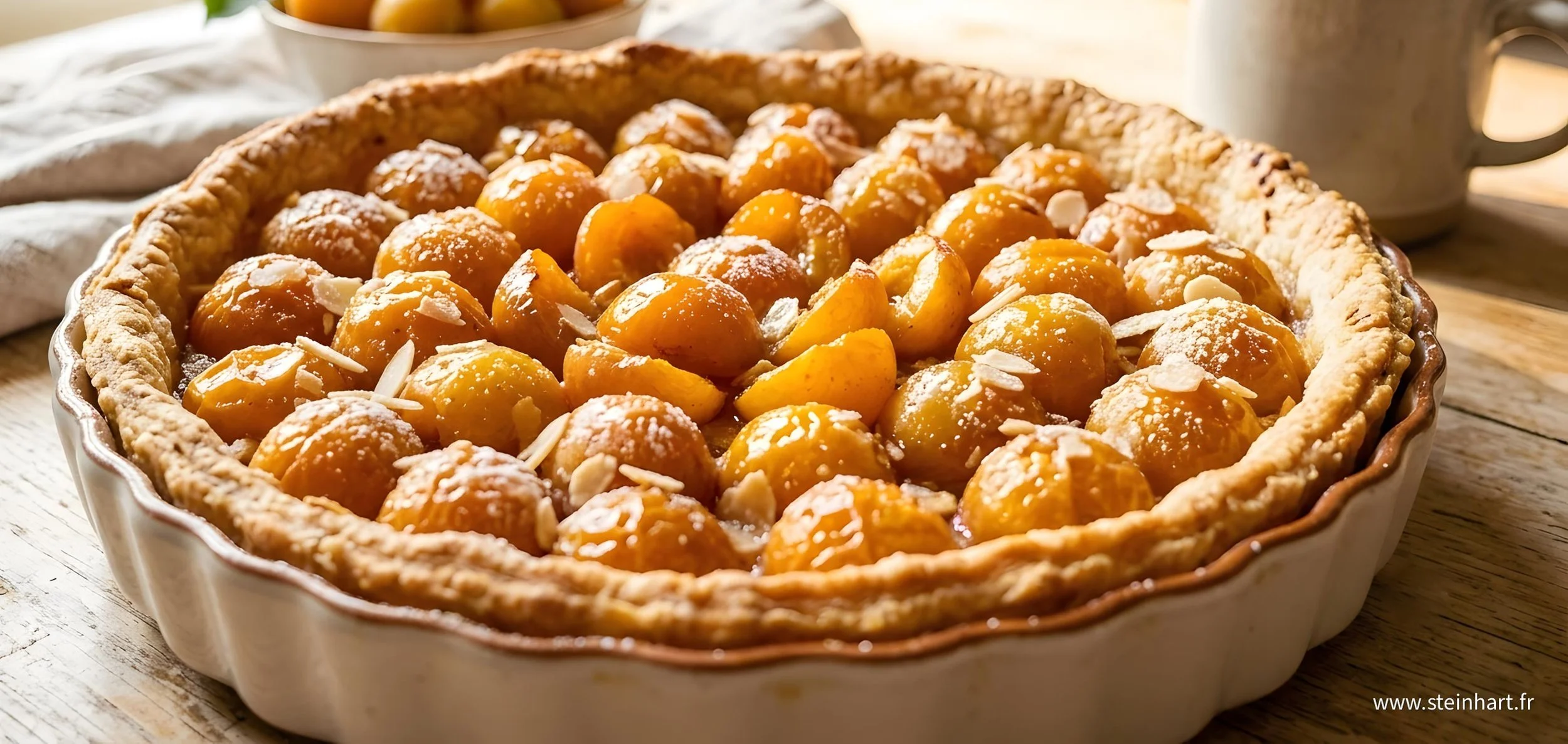 La recette de tarte aux mirabelles du Steinhart