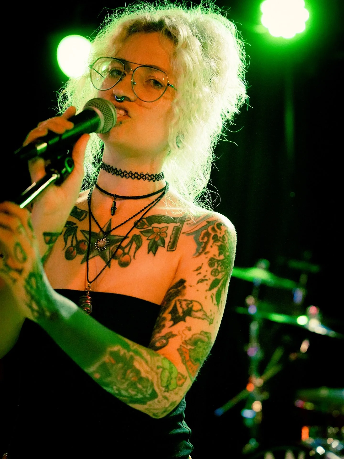 I&rsquo;ve been busy taking lots of concert shots lately. Here&rsquo;s a few of @red.hot.empty from @femmefestatl 

#concertphotos #livemusicphotography