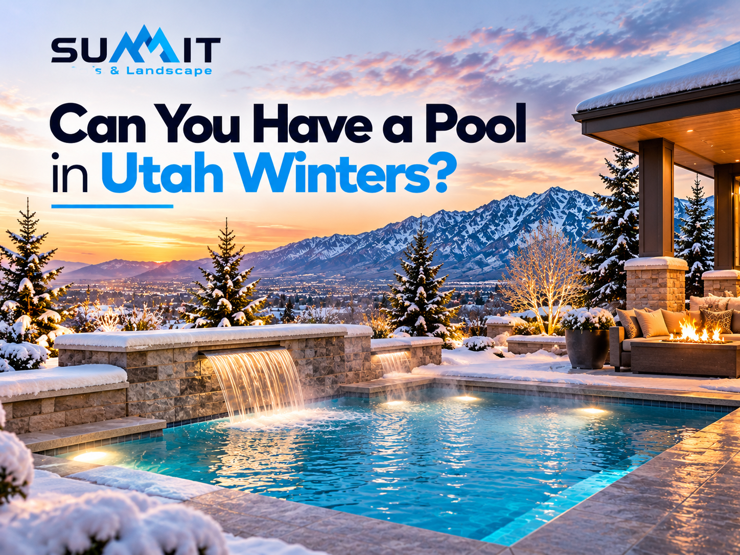 Can You Have a Pool in Utah Winters?