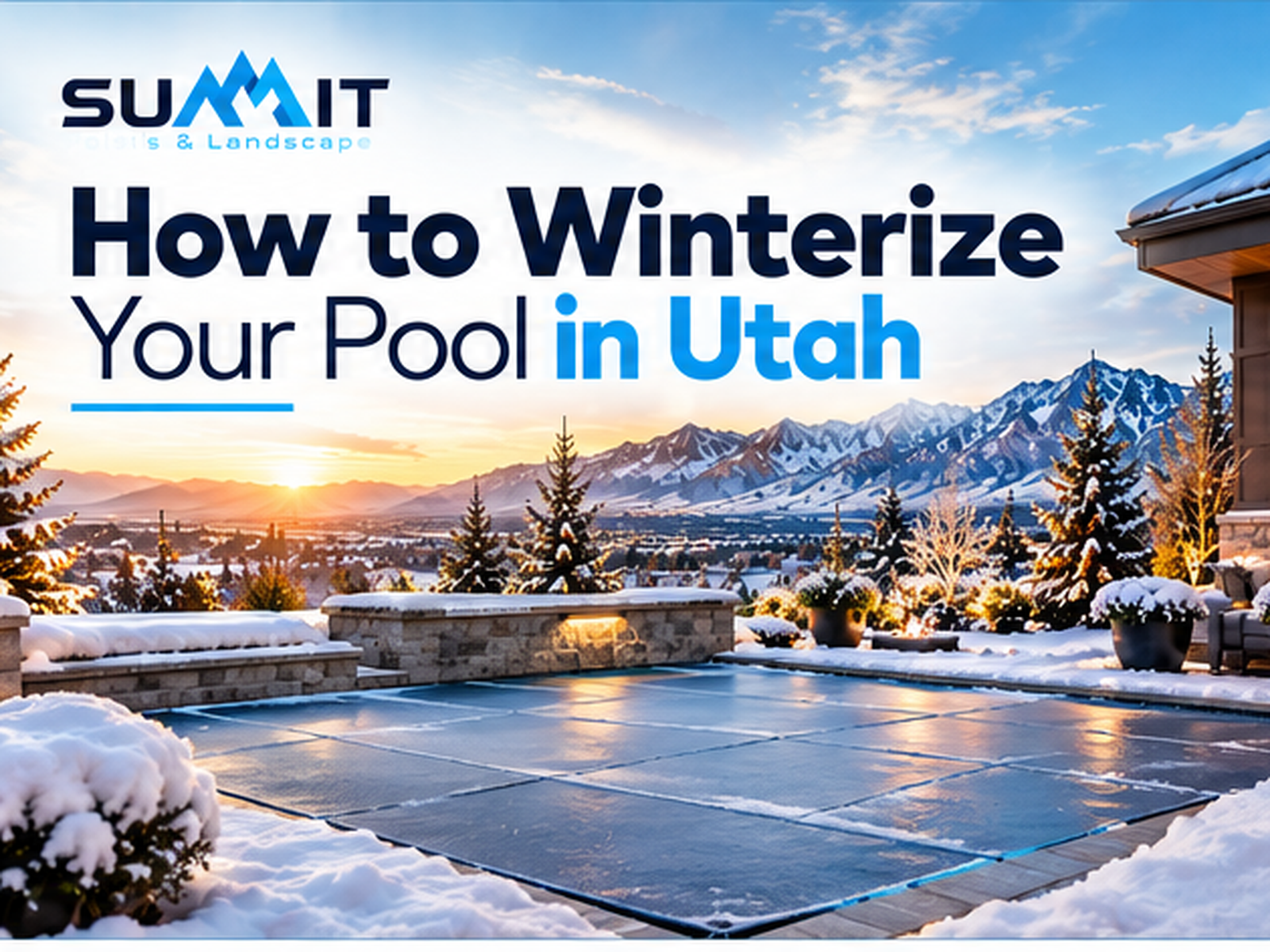 How to Winterize Your Pool in Utah