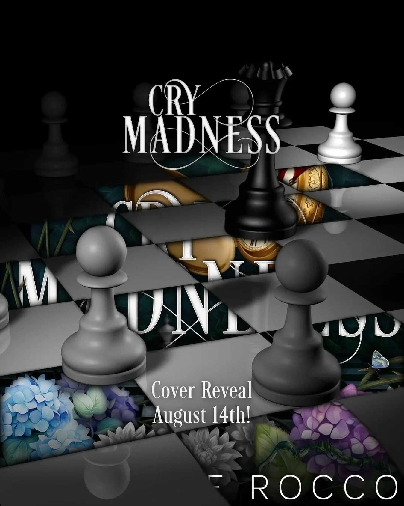 Get ready to fall&hellip;.
 #coverart coming August 14th! ♟️

#fairytaleretelling #aliceinwonderland