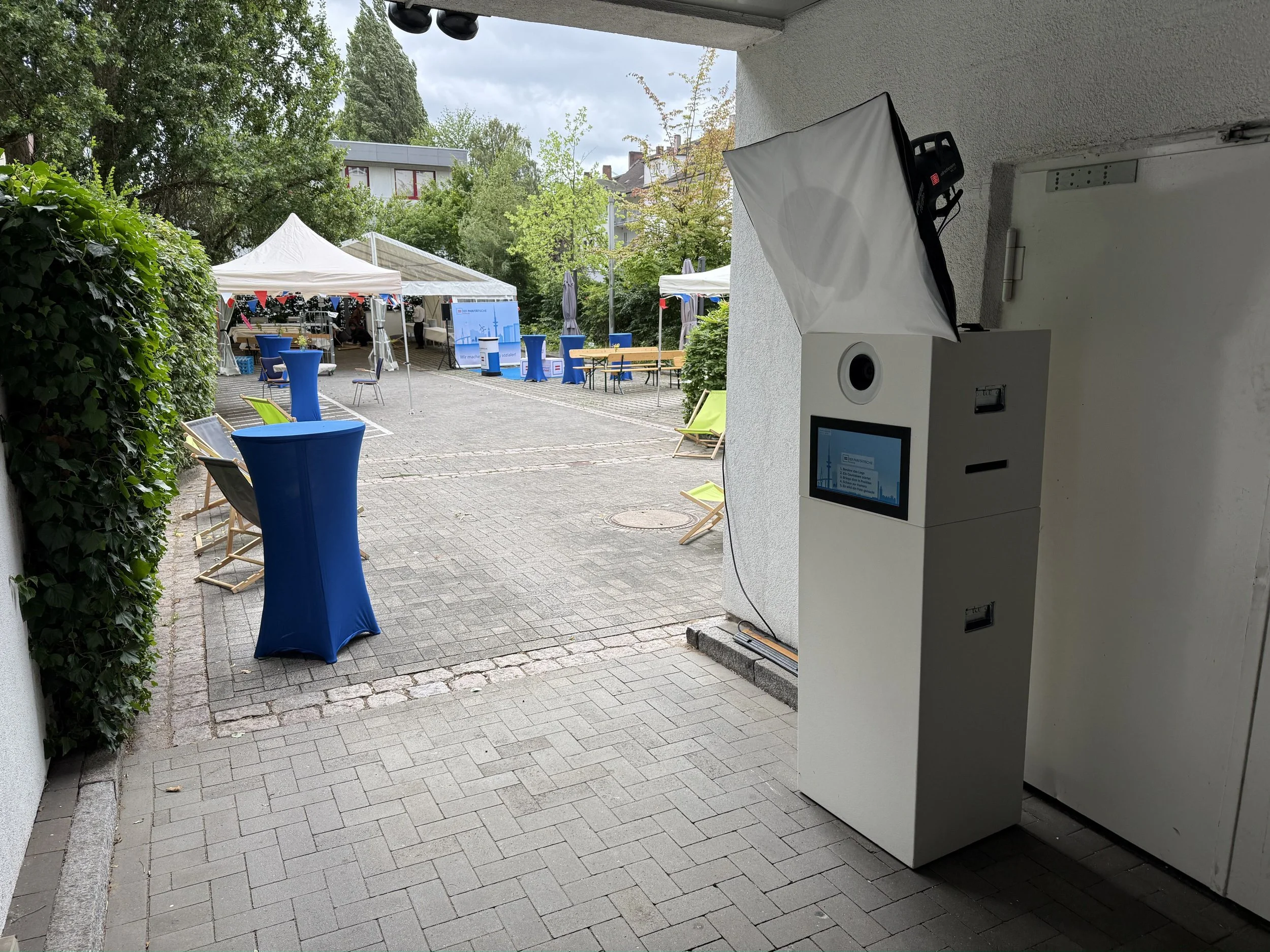 Fotobox Sommerfest Paritätischer Hamburg