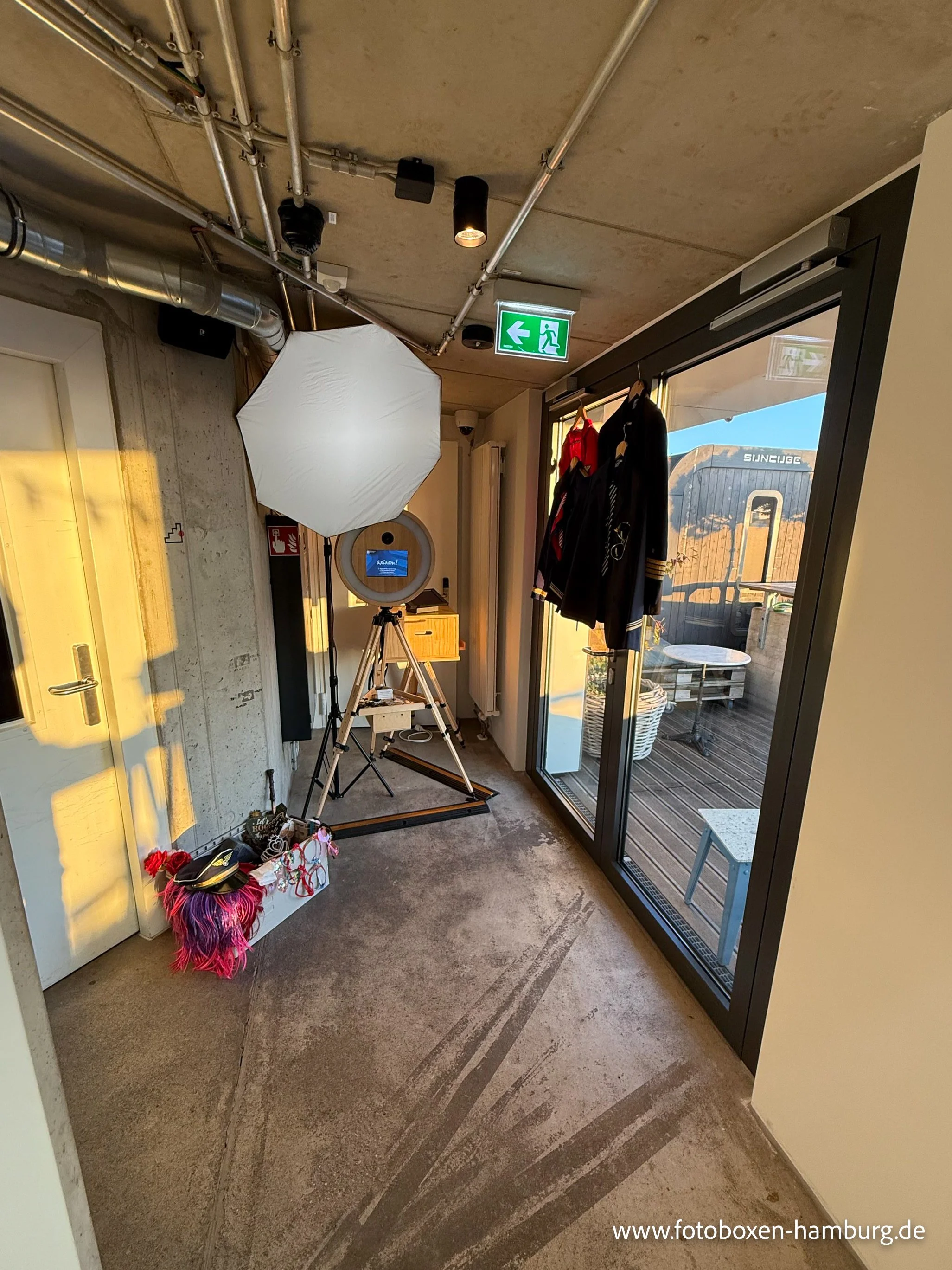 Fotobox beim Networking-Event im Villa Viva