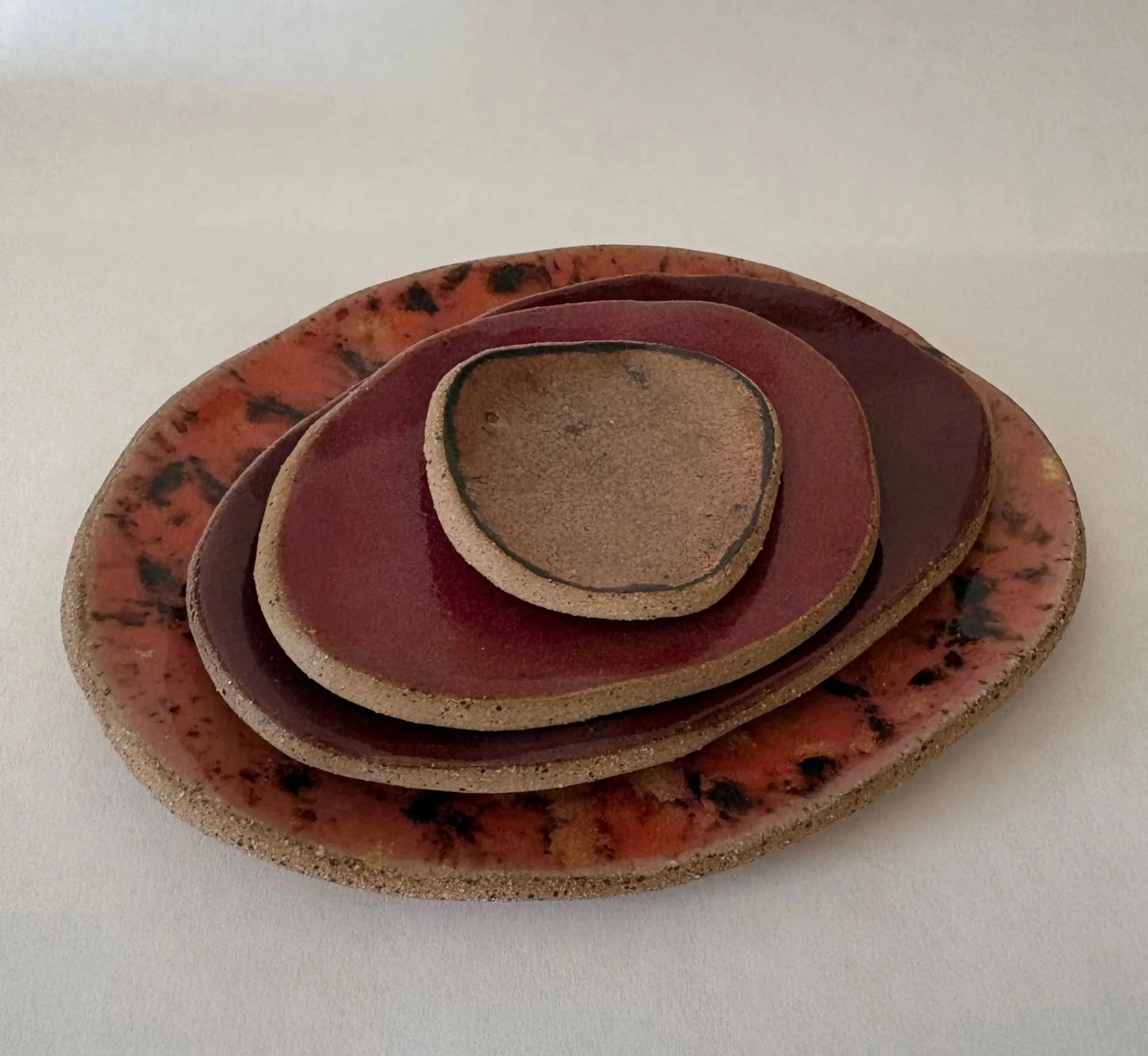 Stacking Amaryllis Plates