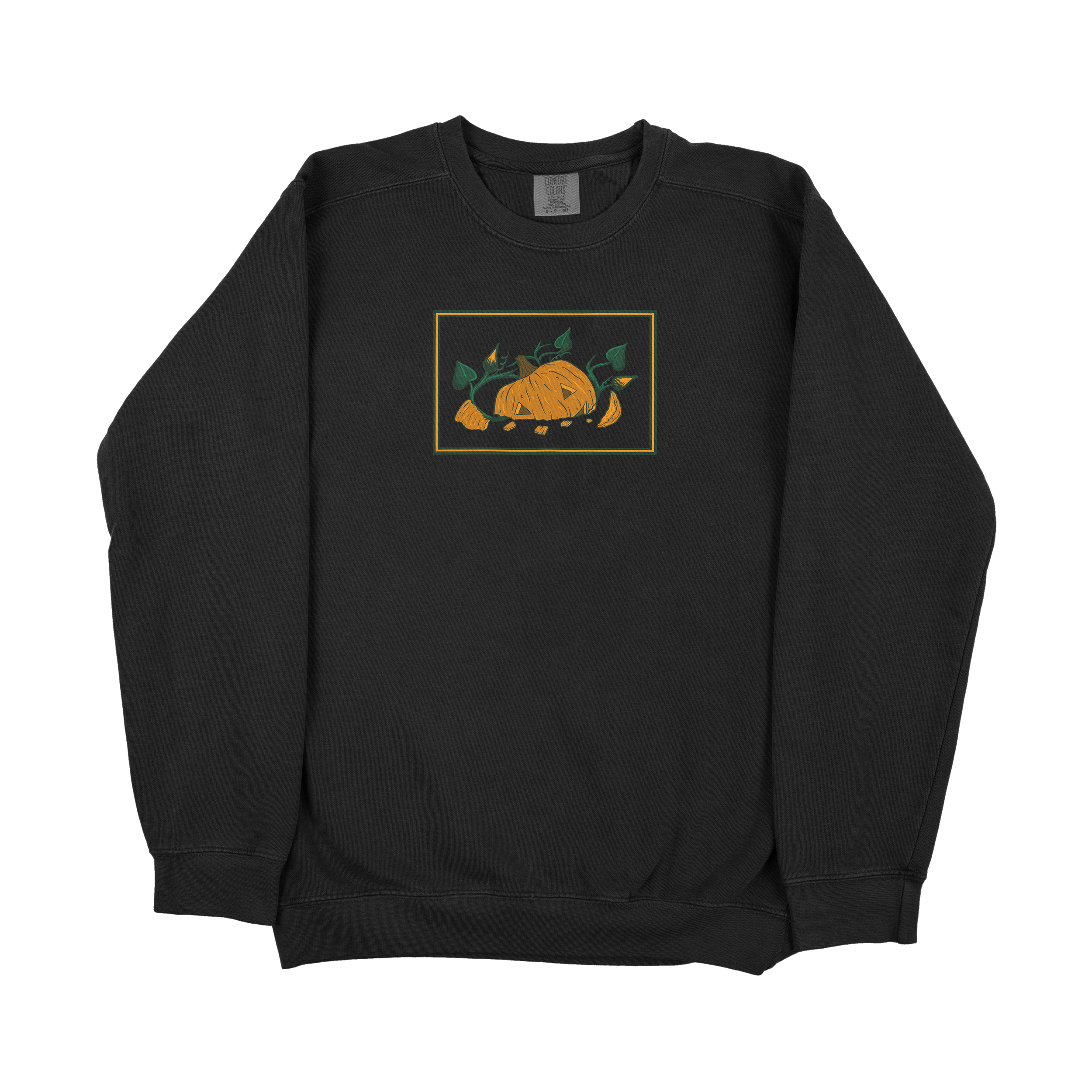 Smashed Jack-O-Lantern Long Sleeve Shirt