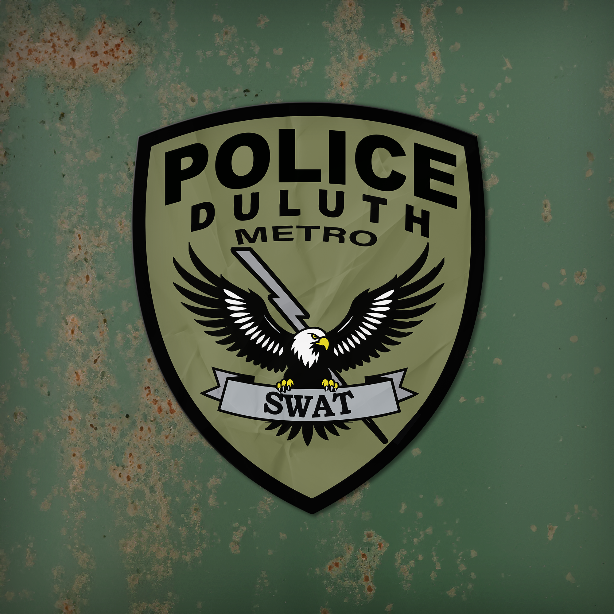 Sticker - Duluth SWAT Logo - 4in