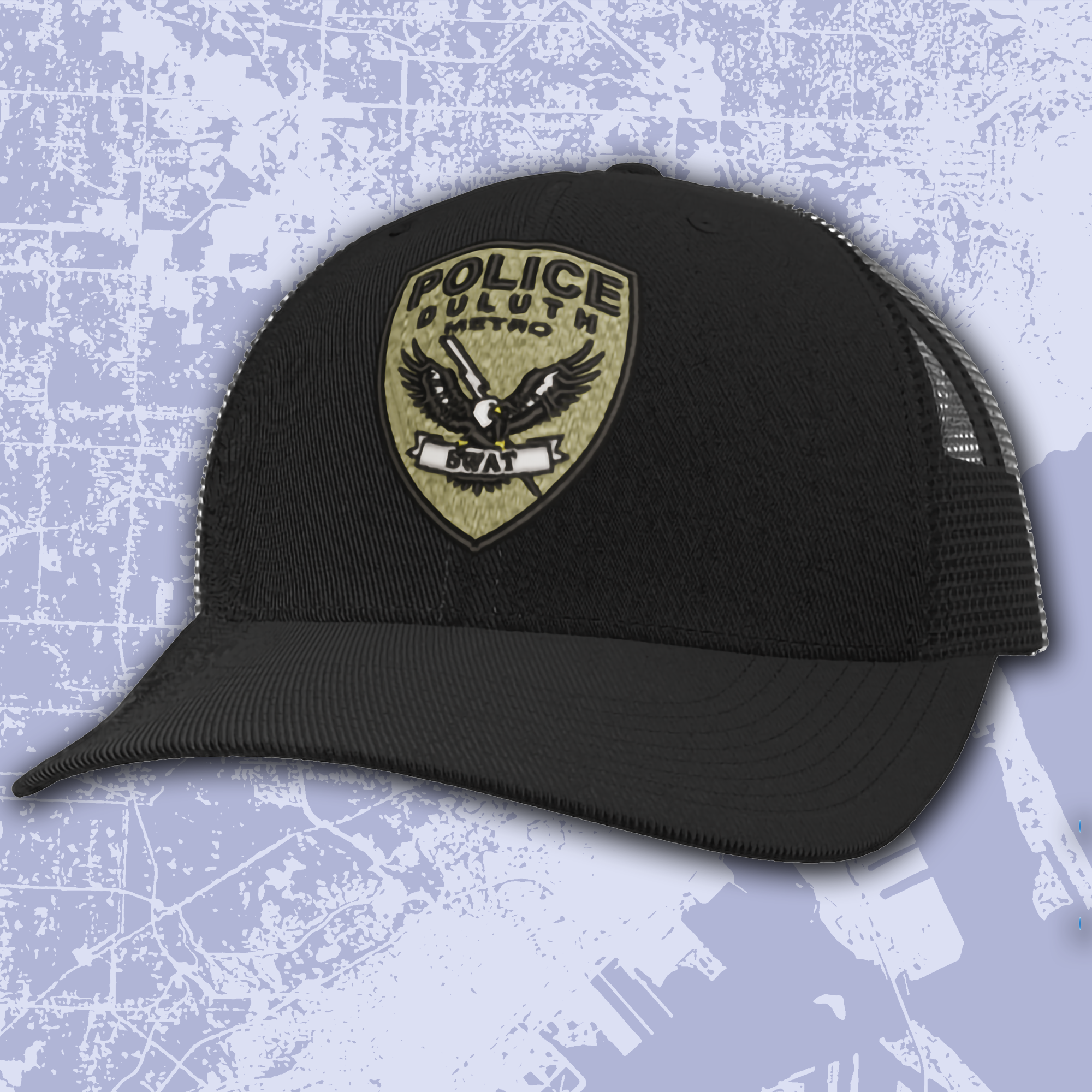 Embroidered Trucker Cap - Duluth SWAT
