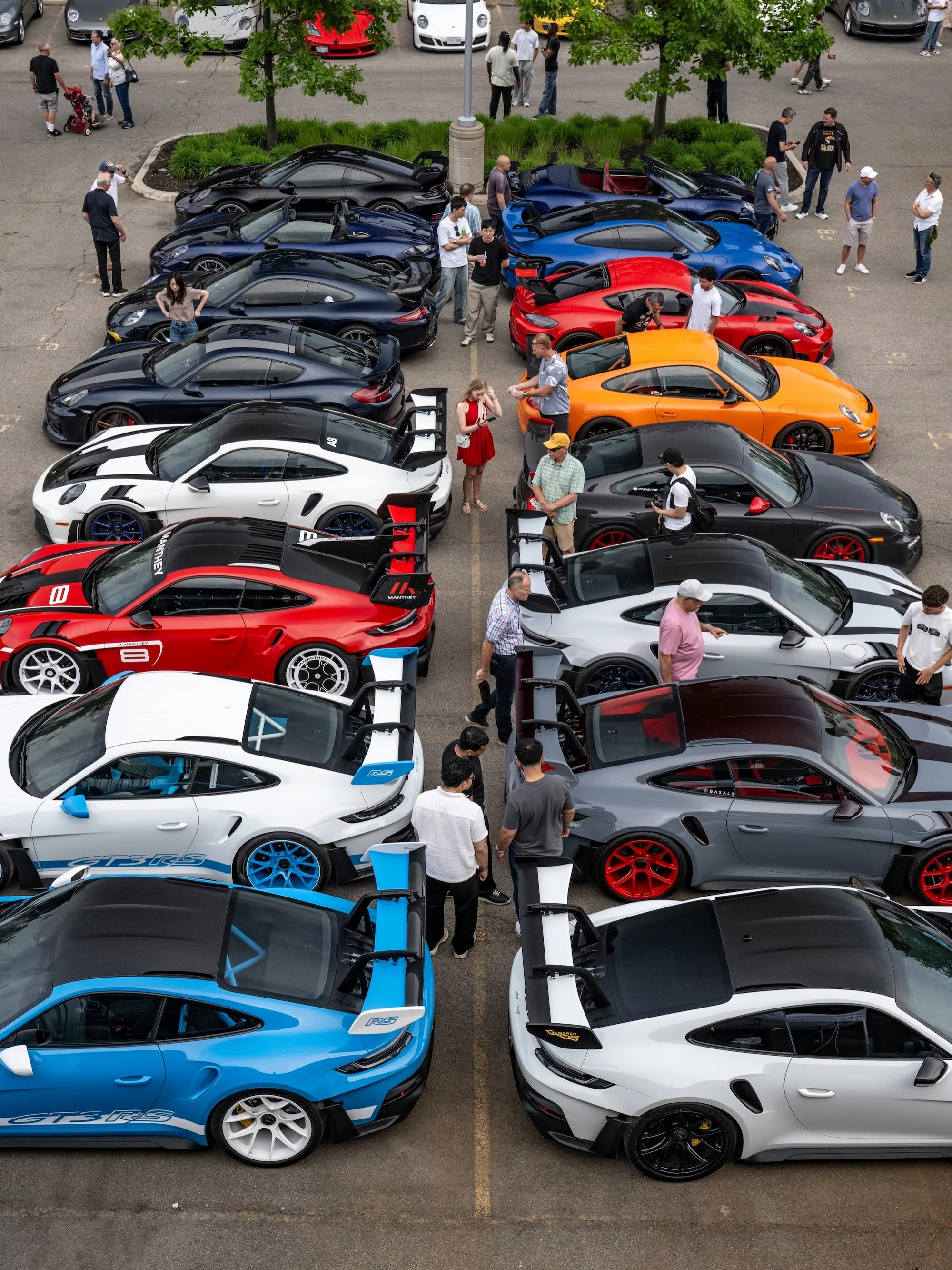 Always an incredible turnout at the @porschecentreoakville @ptn_official After Dark! This event always reflects the Porsche passion as the entire dealership property and street is lined with incredible vehicles. A few highlights for me were the 3 Car