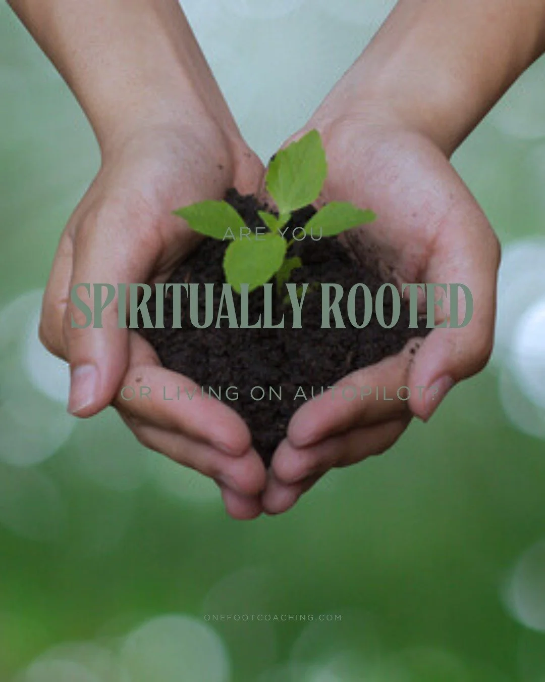You're doing the right things...but it still feels like something is missing. 

Like you're living on autopilot - going through the motions without real connection. 

The truth? 

You weren't created to drift through life. You were designed to live r