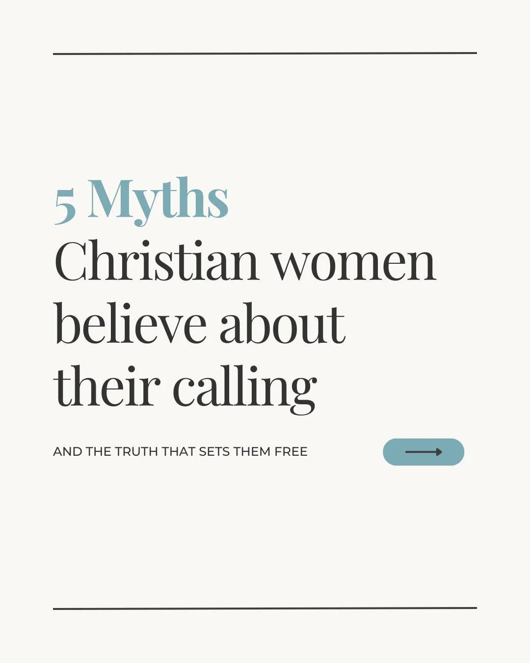 Wondering why you feel like you're running in circles when it comes to finding your purpose and calling?  You're not alone.

But sometimes what we believe about living out our calling and mission feels elusive because we've made a lot of assumptions 