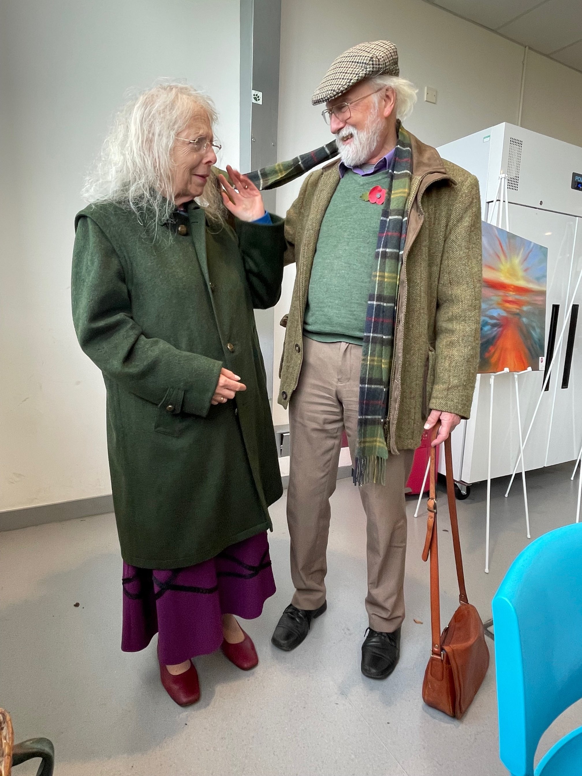 Guests posing for their portrait at South Croydon Art Fair.jpg
