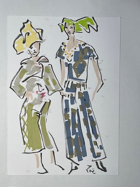 Caramel Rock 2 female models headdresses GrxyScale.jpg