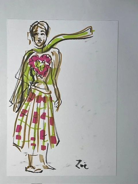 Caramel Rock 1 model green scarf Krishna Sabbarwal.jpg