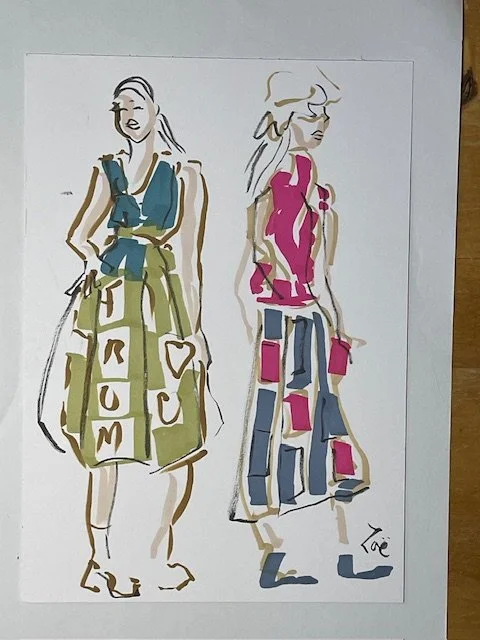 Caramel Rock 2 female models Krishma Sabbarwal.jpg