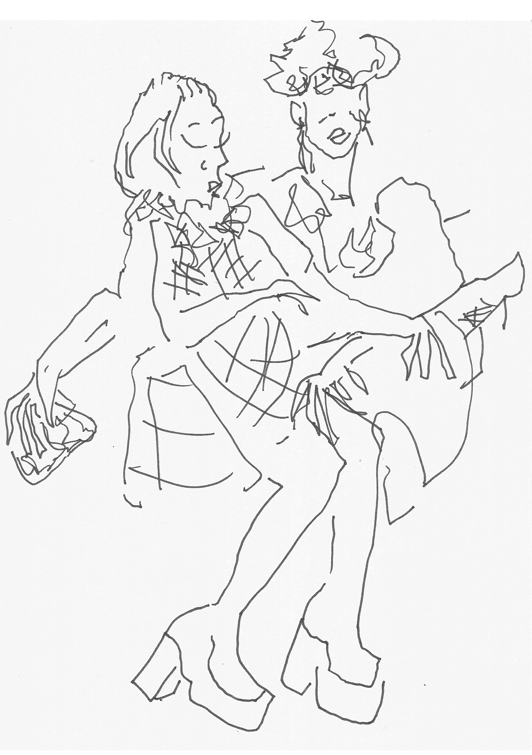 Karina Bond Live Illustration Zoe Parker two girls seated.png