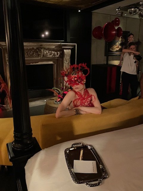 Saida on sofa at Karina Bond Vivarium.jpg