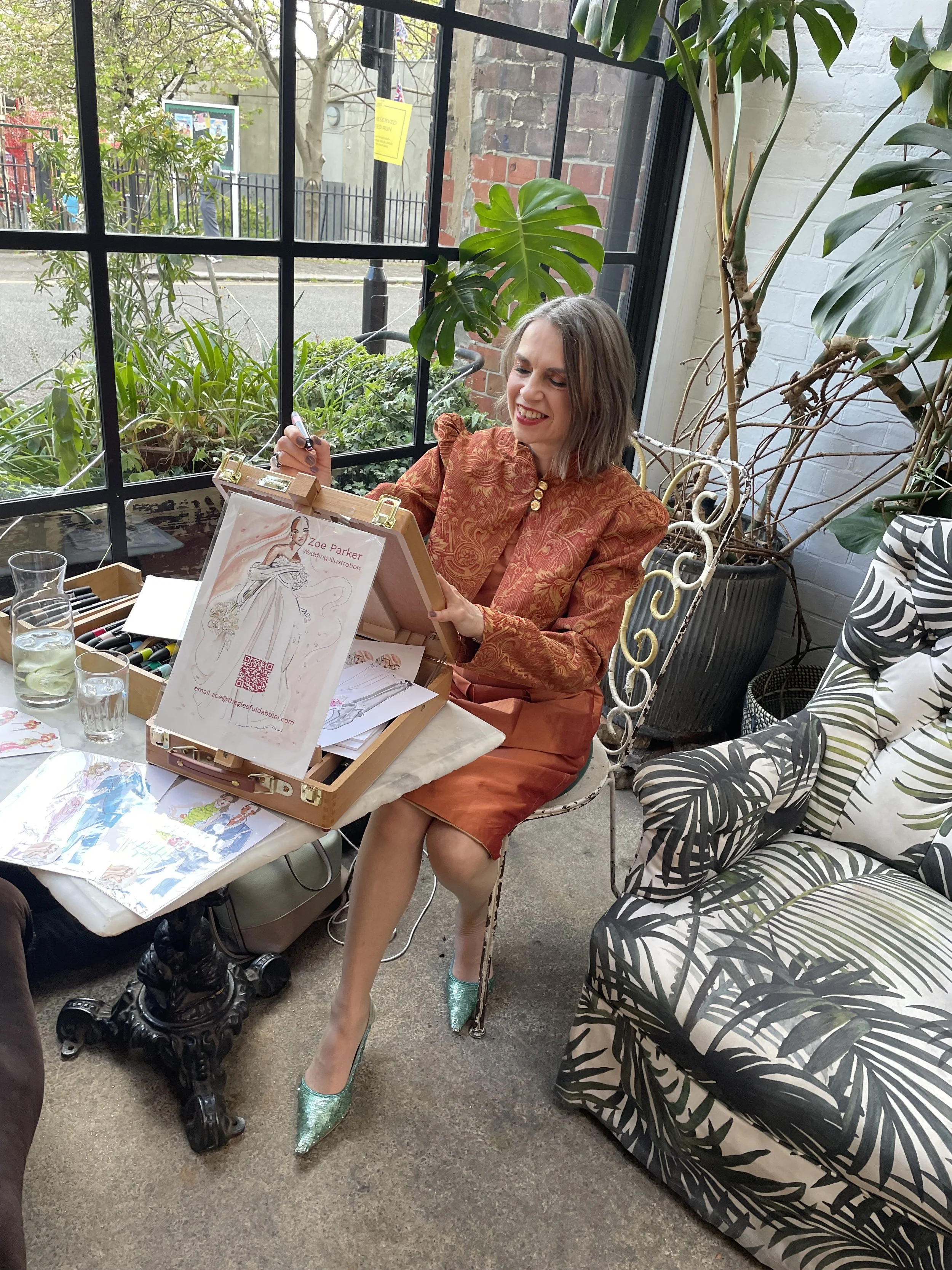 What do Wedding Illustrators Do on The Day?