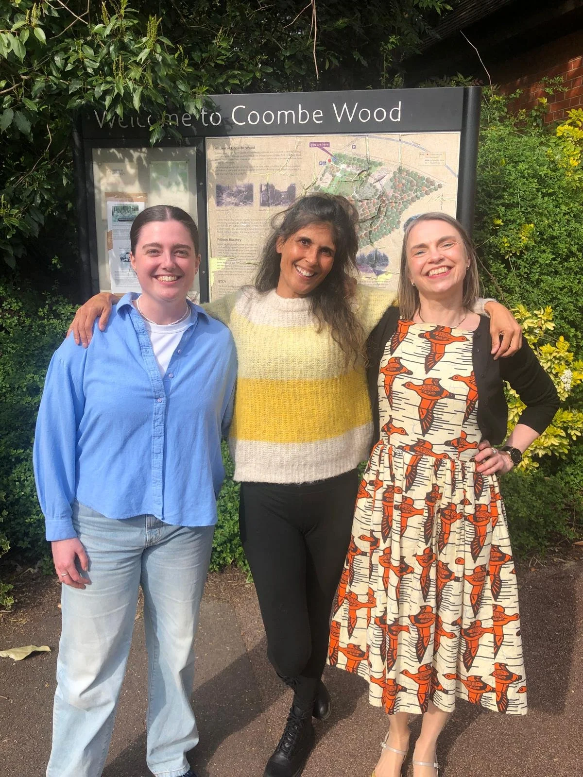 Nicole, Sharmina and Zoe Parker Illustration at So Cro Art Pop Up Market Coombe Wood.jpg