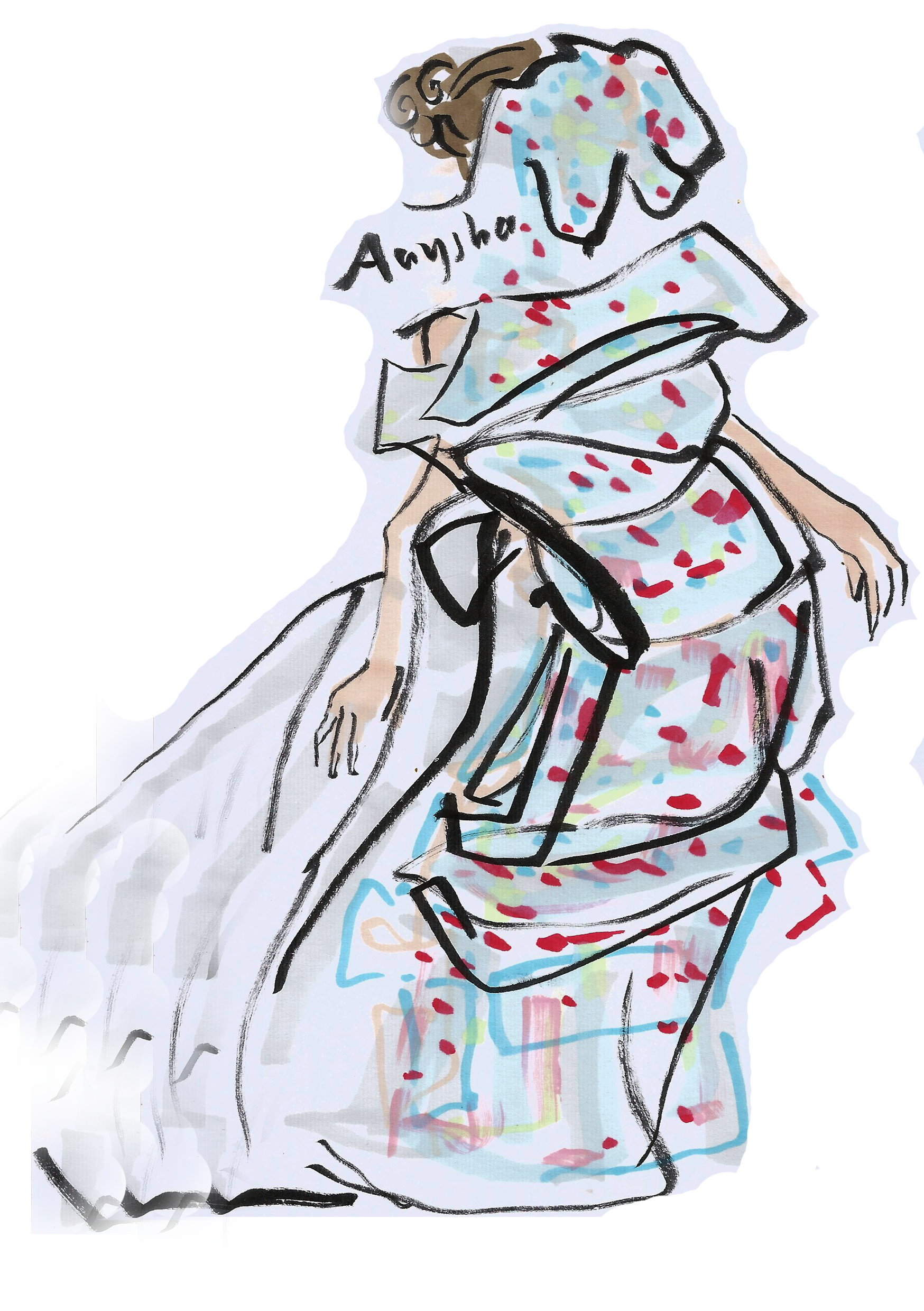 Graduate Fashion Week Liberty Aaysha Zoe Parker Illustration.jpg