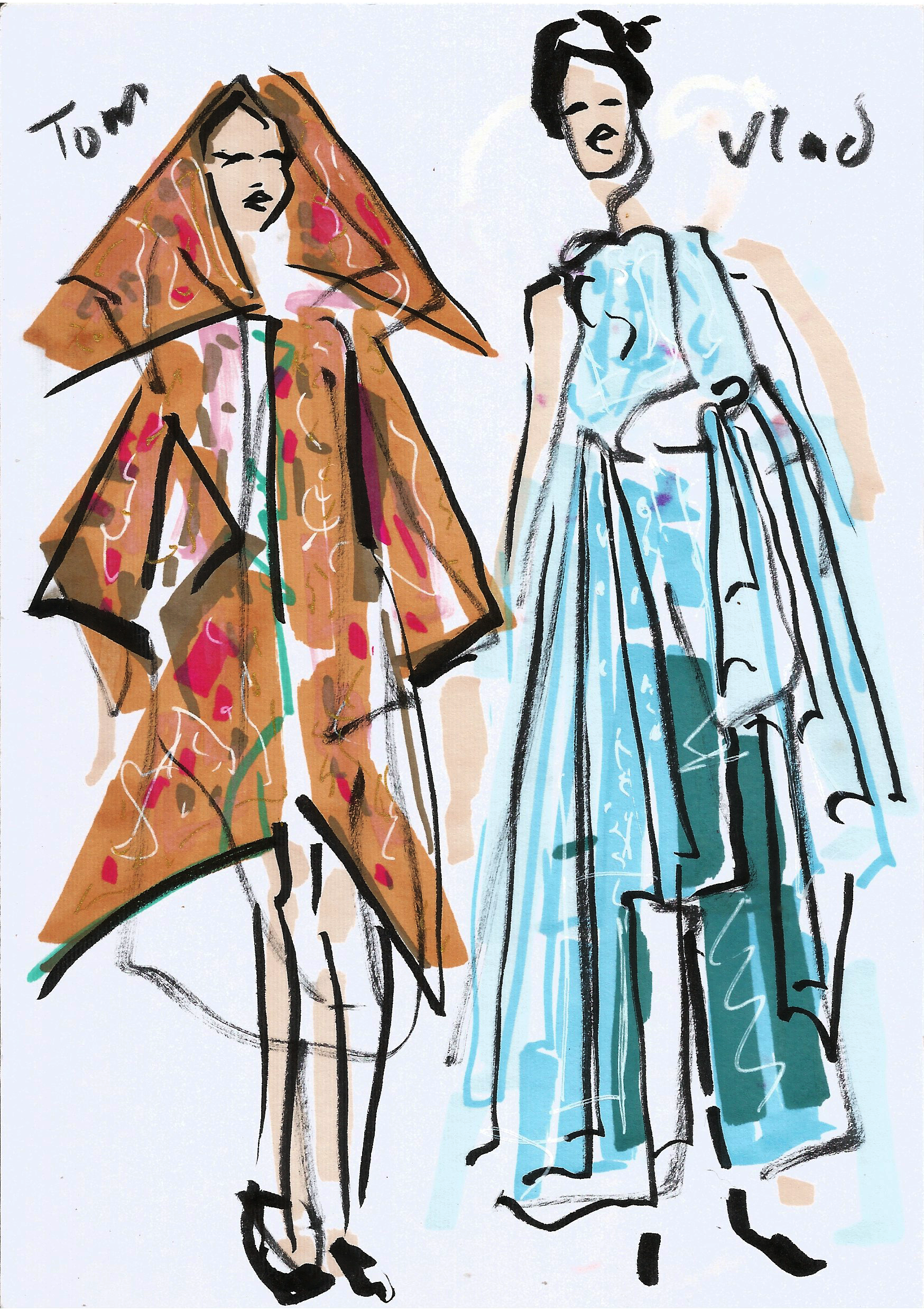 Graduate Fashion Week Liberty Tom and Vlad Zoe Parker Illustration.jpg