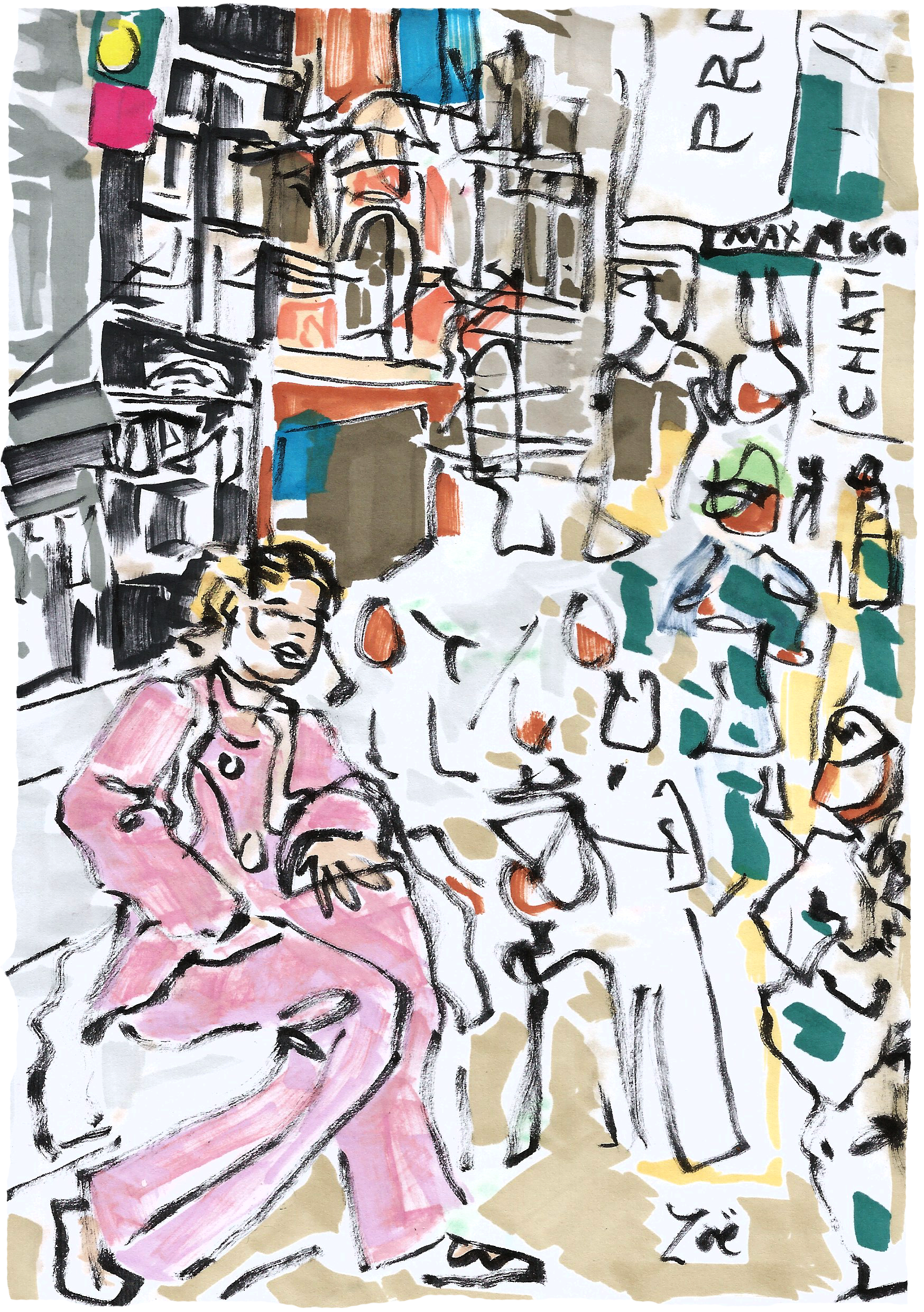 Old Bond Stree July 2026 Sketch Zoe Parker Illustration.png