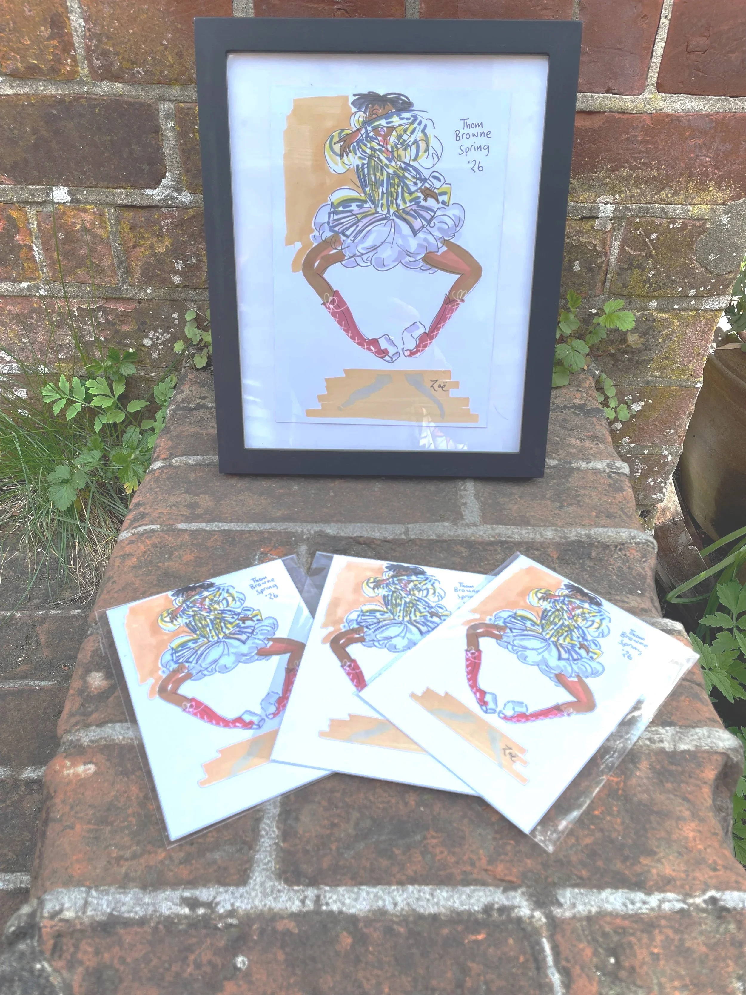 Framed+print+and+postcards+by+Zoe+Parker+Illustration+at+So+Cro+Art+Pop+Up+Market+Coombe+Wood.jpg