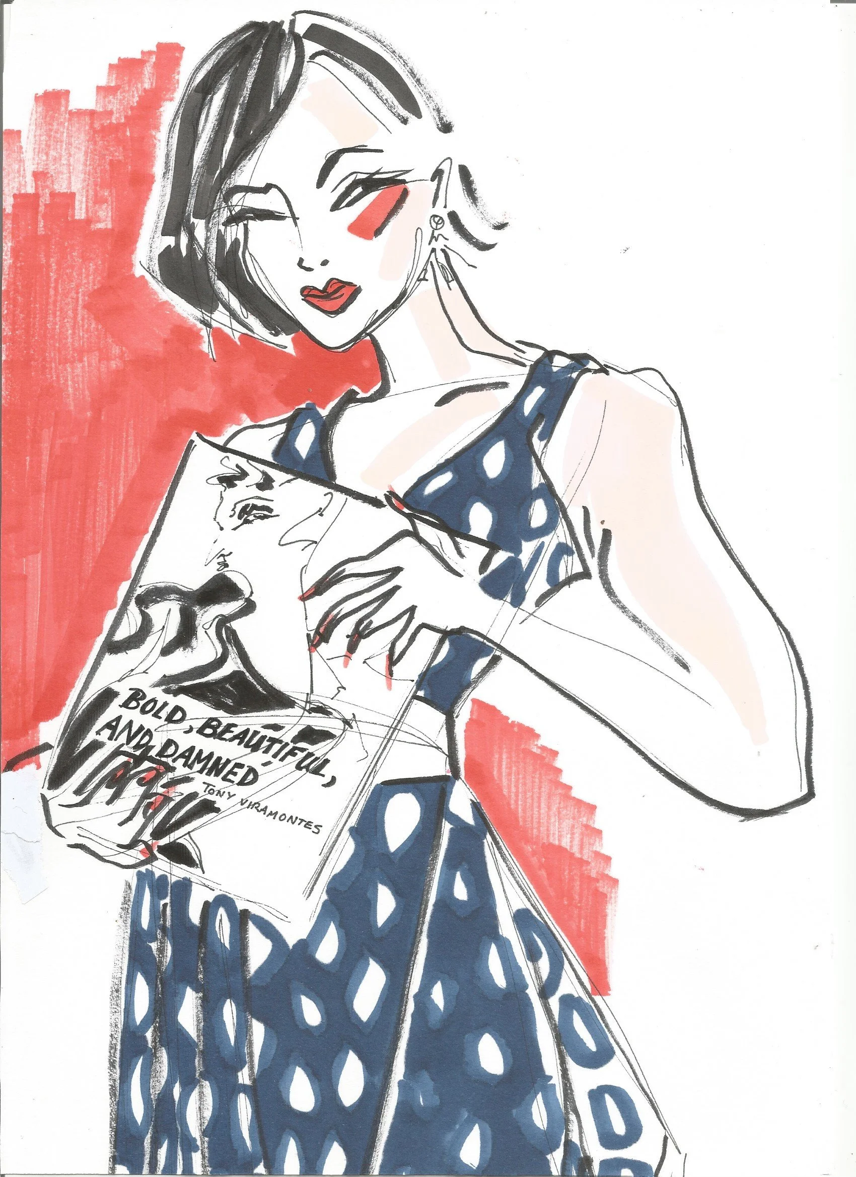 What Would Tony Viramontes Do? — Zoe Parker Illustration