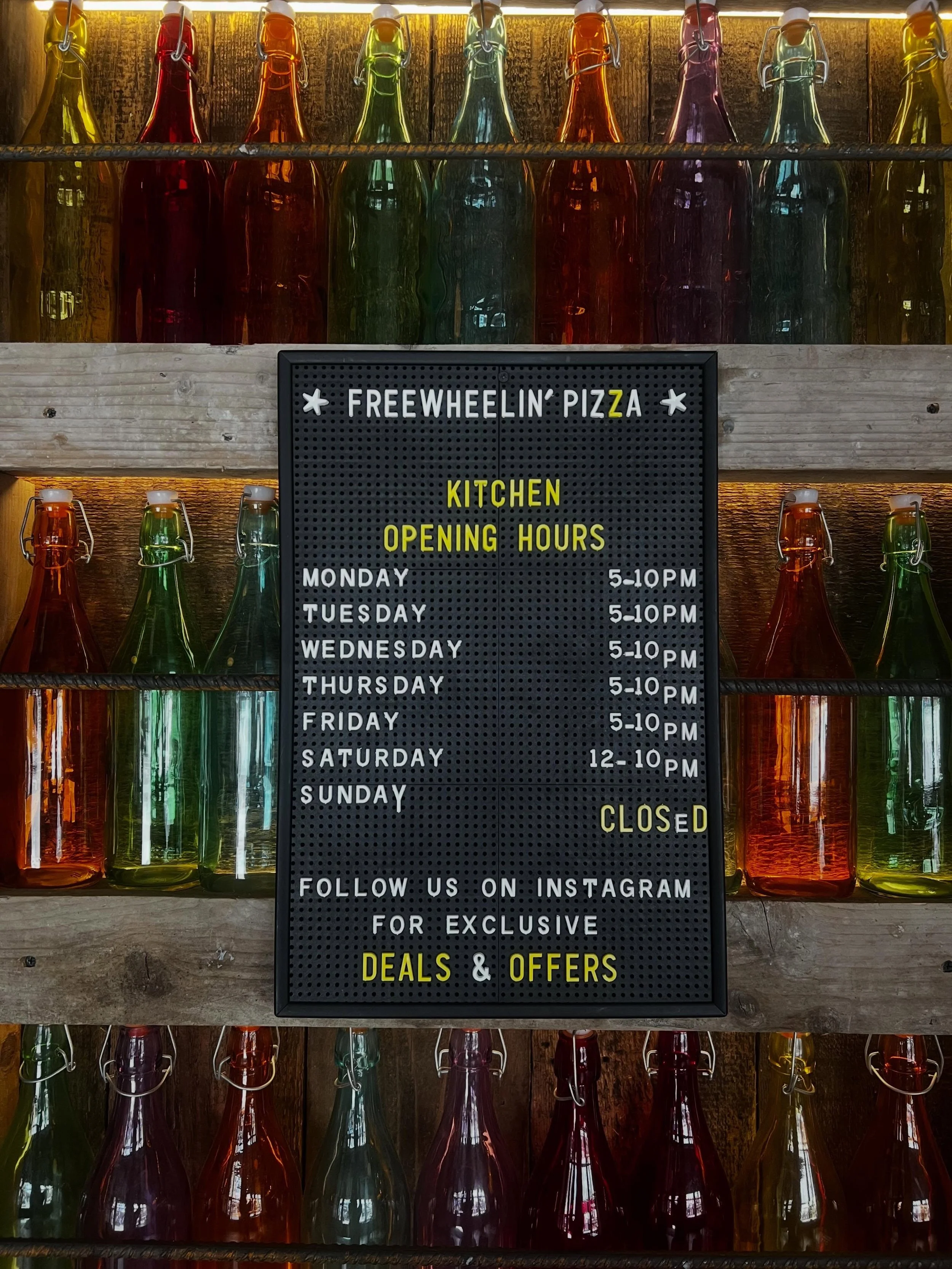 No lunches for a bit while the kitchen does&hellip;kitchen things. 🍕
 
Reduced kitchen hours for now, bigger news coming soon!

Don&rsquo;t worry, we&rsquo;re still pouring pints from midday everyday though!🍻