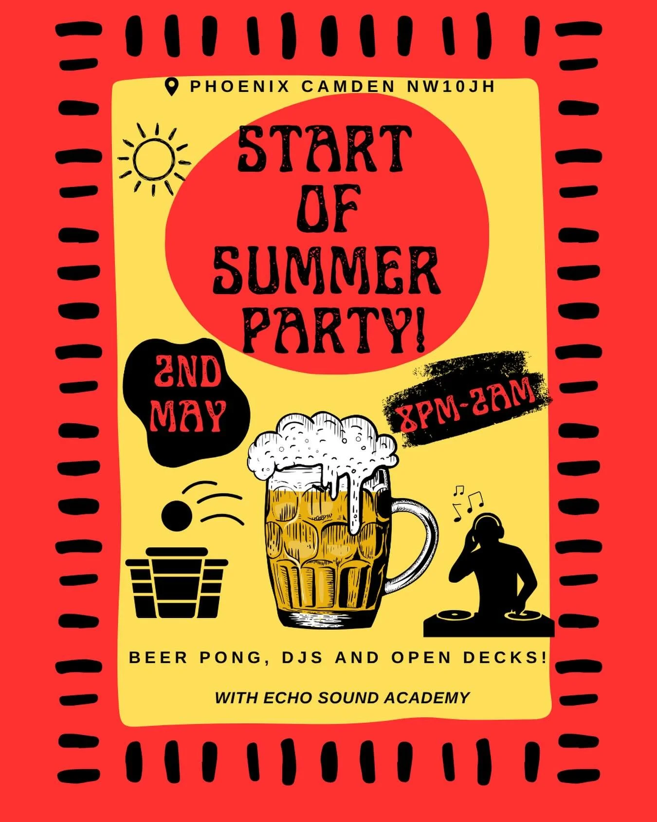 POV: You said &ldquo;just one drink&rdquo; and now it&rsquo;s 2am at Phoenix on Saturday 2nd May&hellip;!

Summer begins when we say so. Fortunately for everyone, that is Saturday 2nd May! 😎

We&rsquo;ll have DJs all night long, beer pong, cold beer