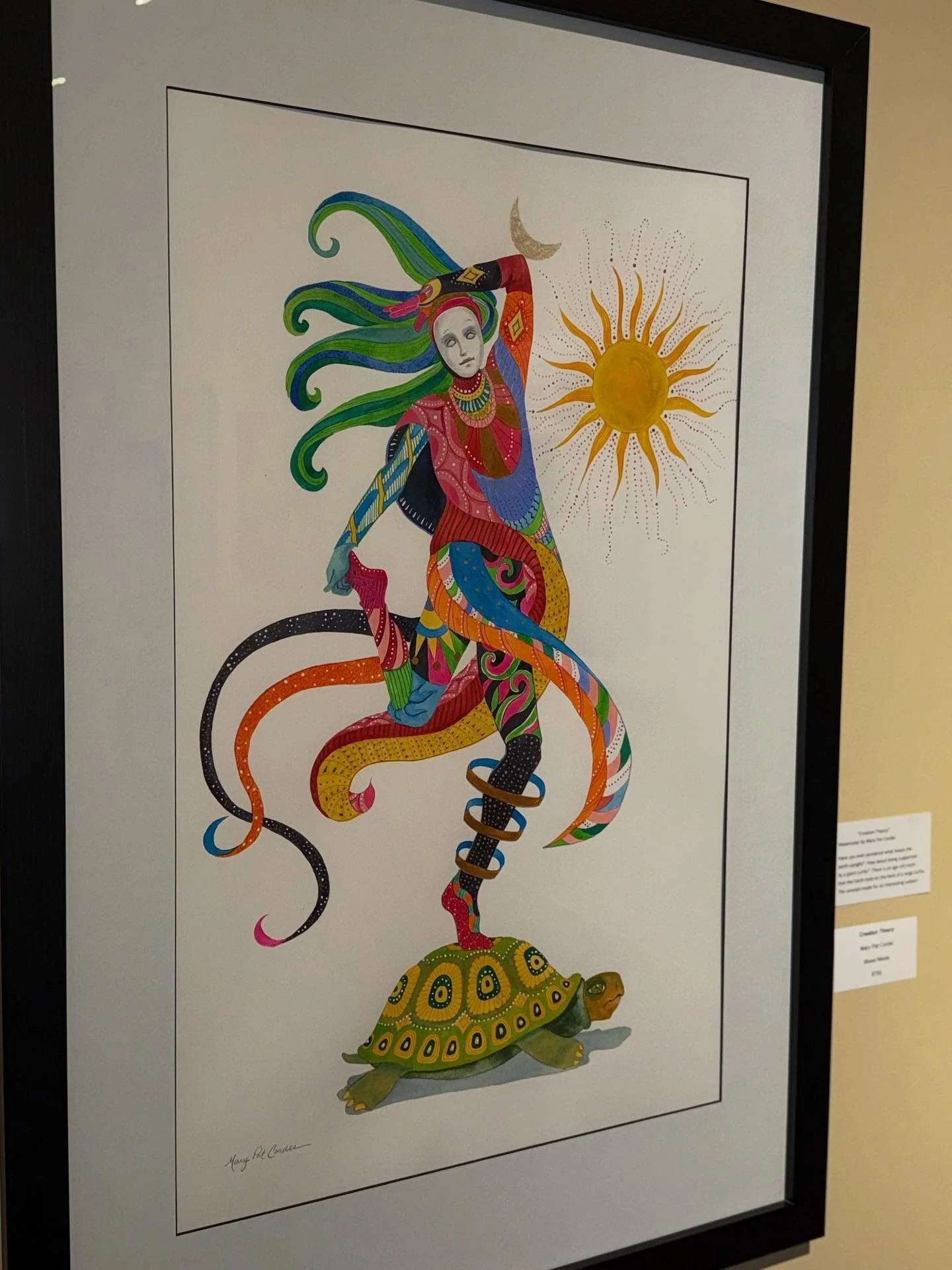 New works by Mary Pat Corder. Now available at The Fusion at Parkville Frame Gallery.