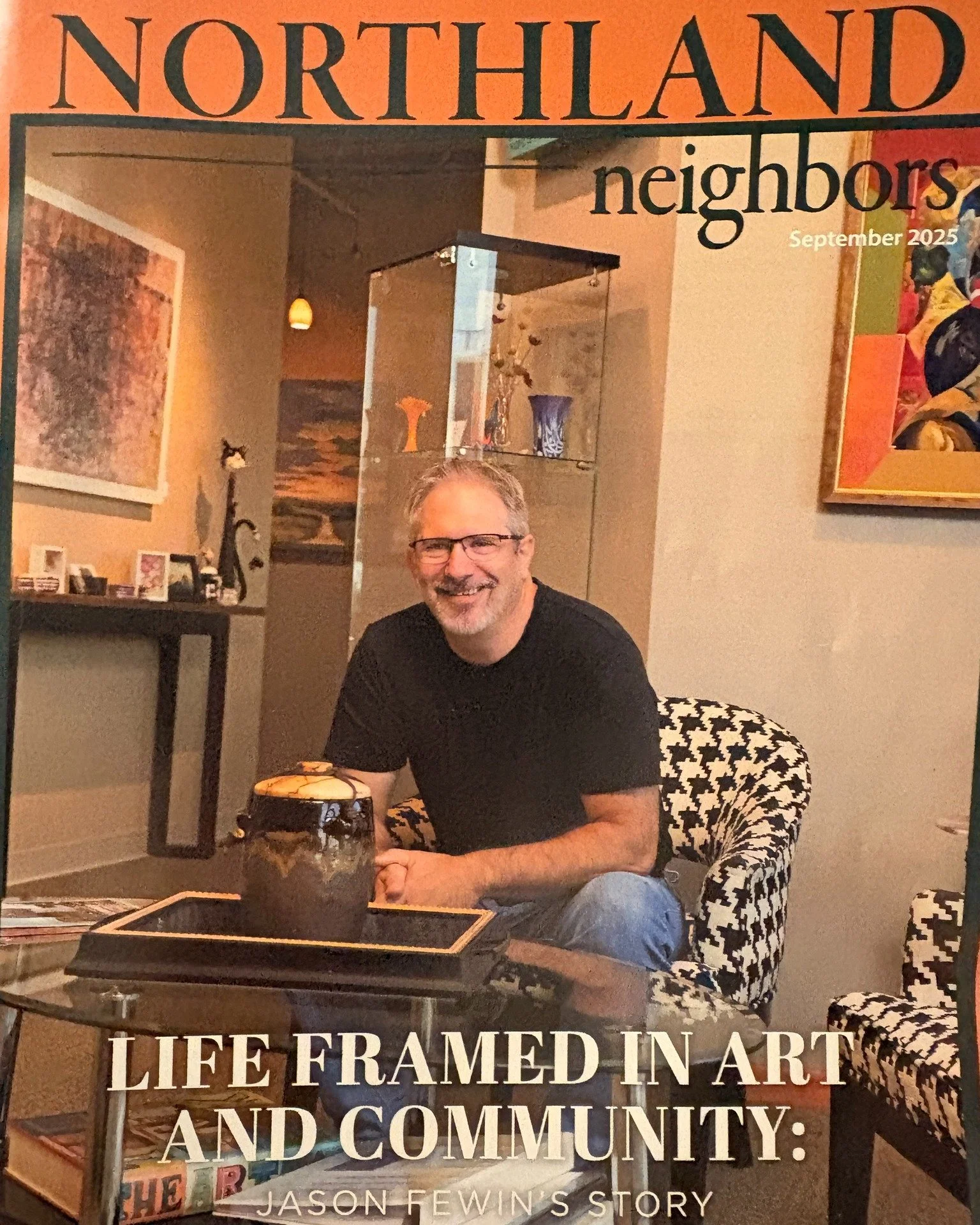 Northland Neighbors has written a wonderful piece about our very own Jason Fewin. Check it out on our blog: https://www.parkvilleframegallery.com/blog/pfg-in-northland-neighbors

#Northlandneighbors #parkvilleframegallery #thefusionartgallery #kcarti