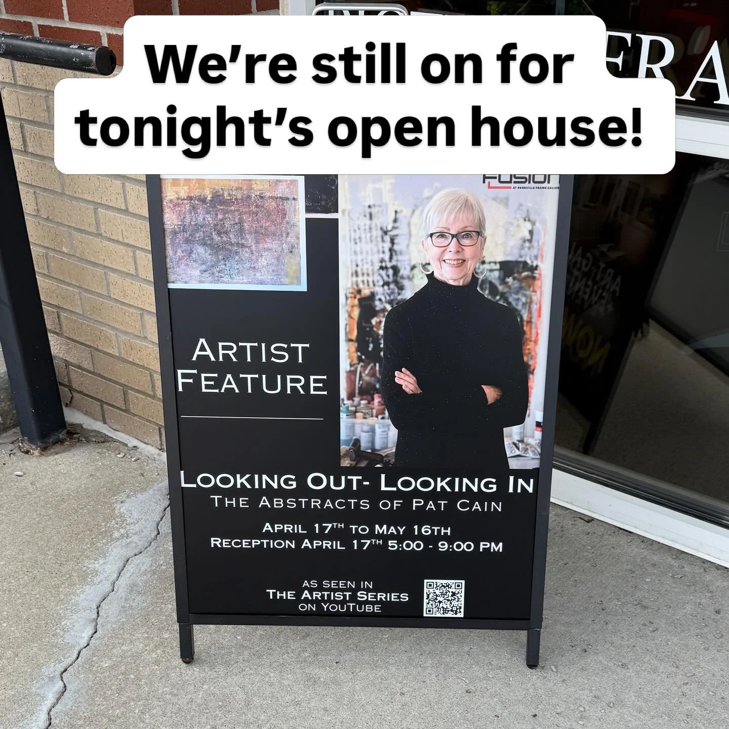 We&rsquo;re still on for tonight&rsquo;s Open House! If you don&rsquo;t mind a little rain come in for spell.