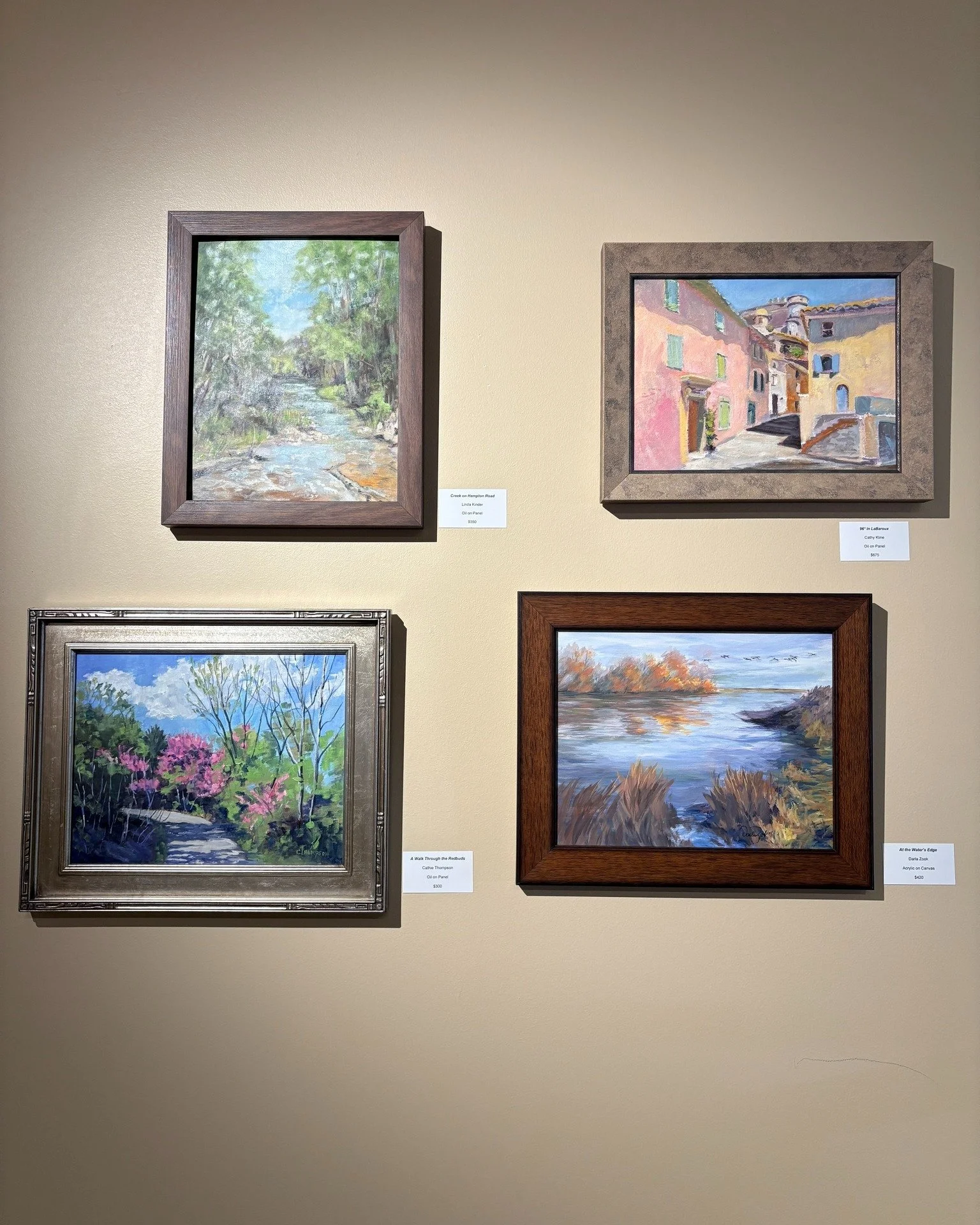 We are proud to feature talented, local Kansas City artists in our art gallery. Their work represents a lifetime of growth and passion for what they do. Come see for yourself!

#kansascityartists #parkvillemo #kcartgallery