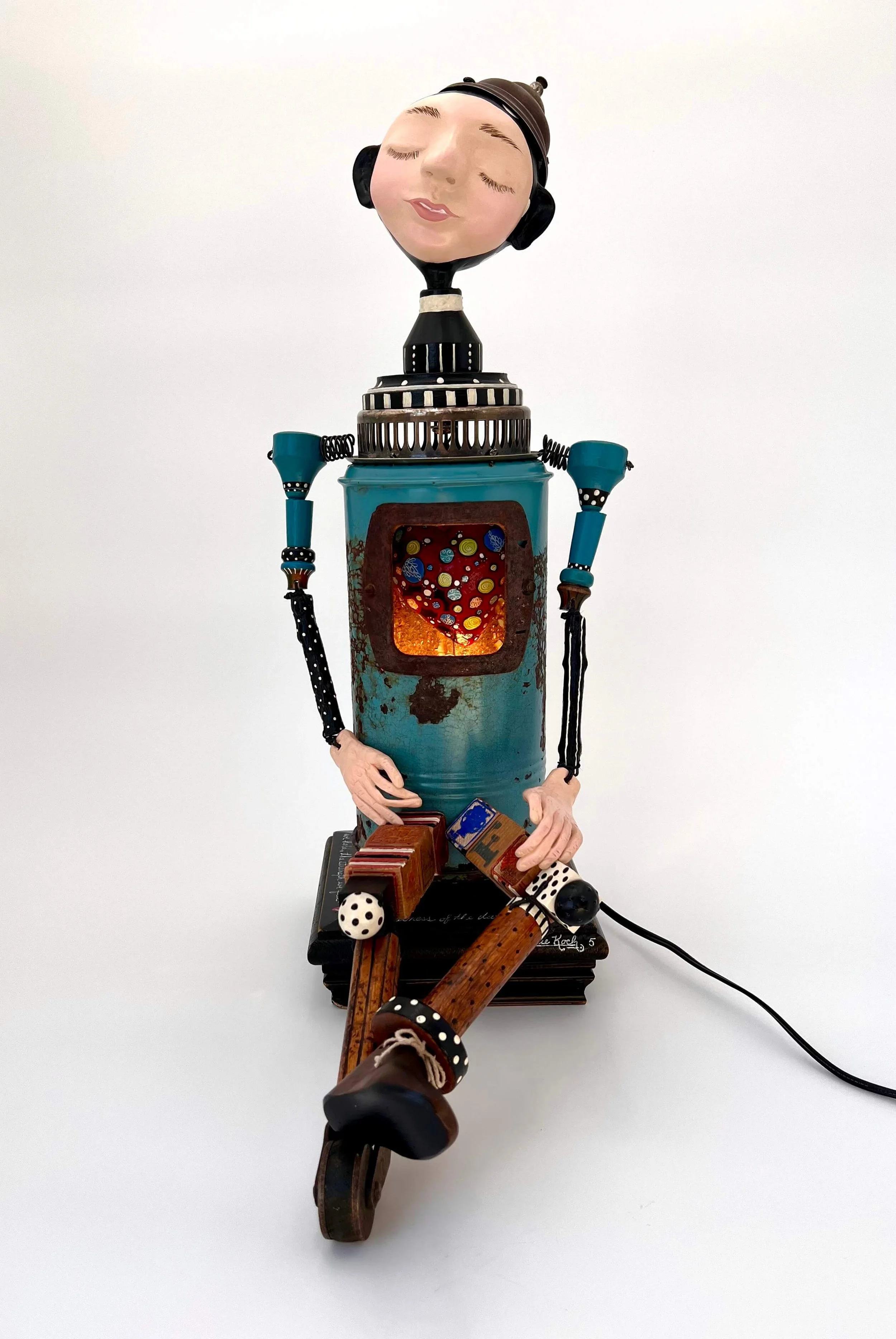 Truman full image with light on