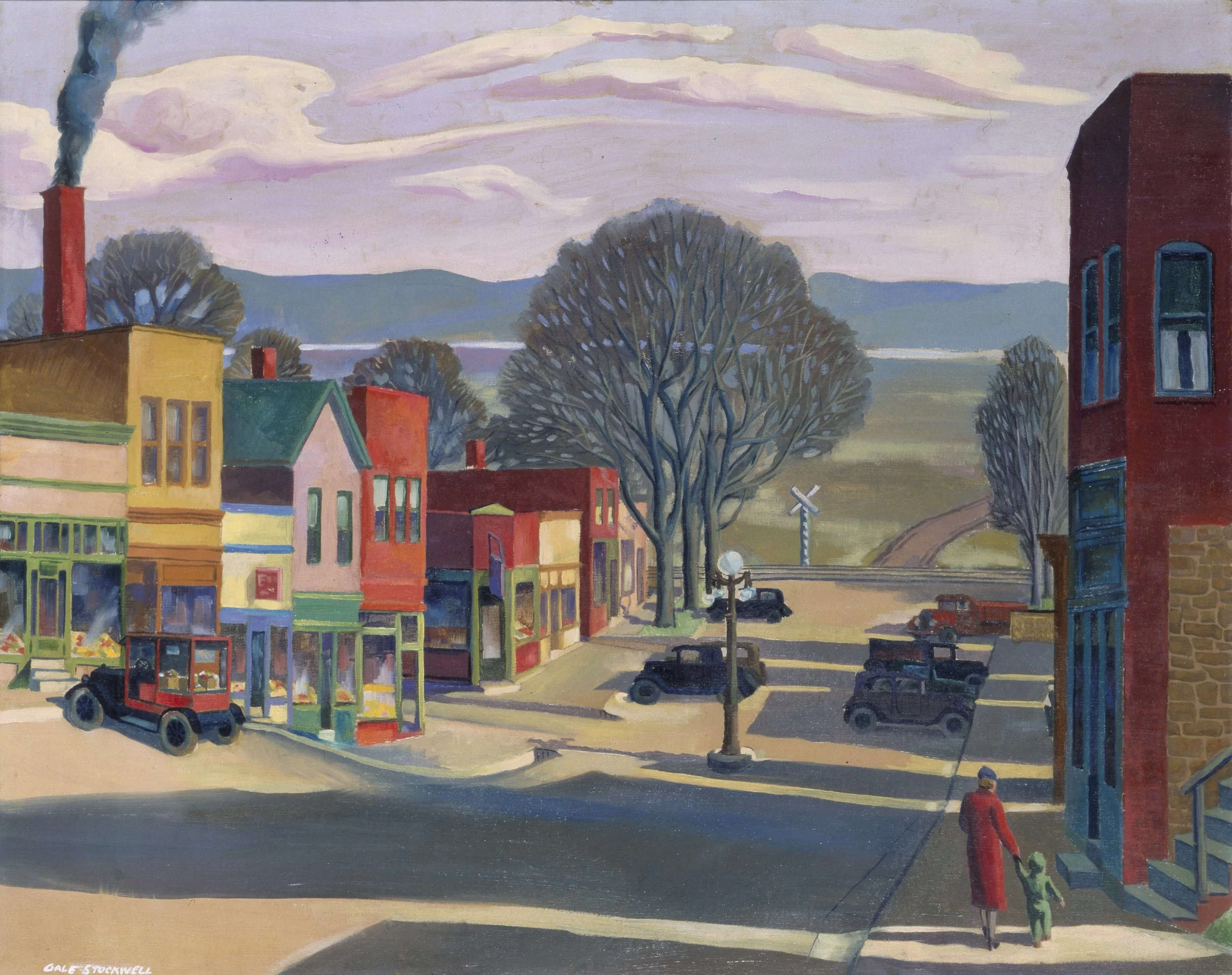 Main Street Parkville MO, 1933 - 8x10