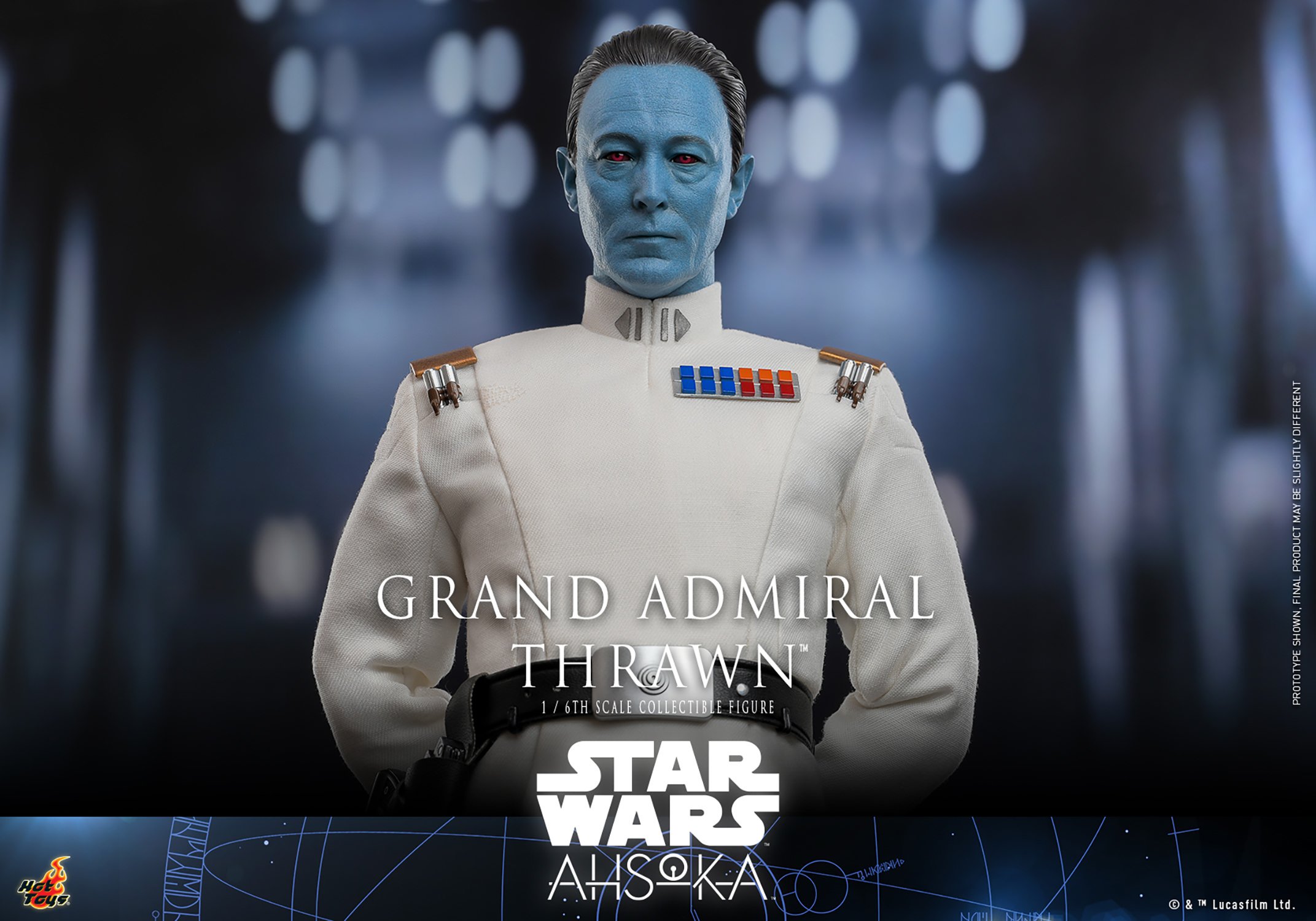 Grand Admiral Thrawn Sixth Scale Figure
