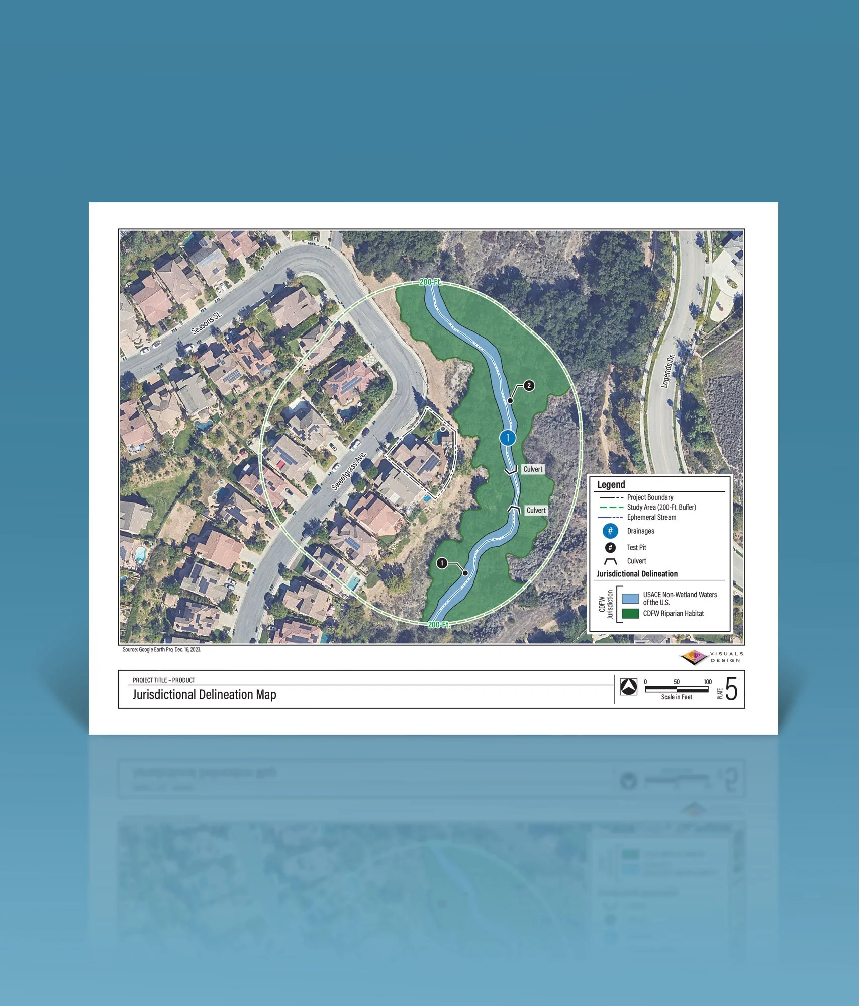 Visuals Design Jurisdictional Delineation map