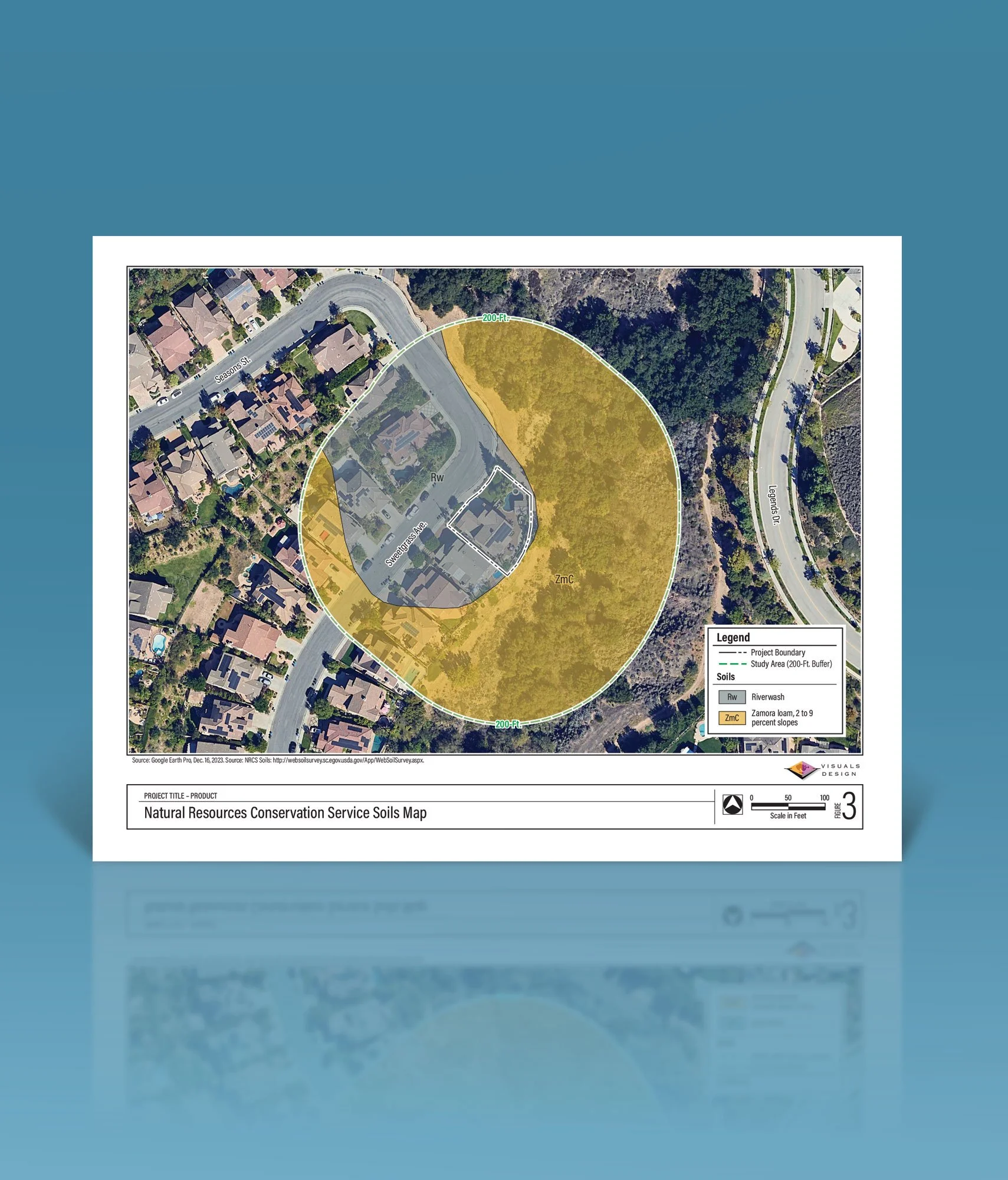 Visuals Design Soils Maps