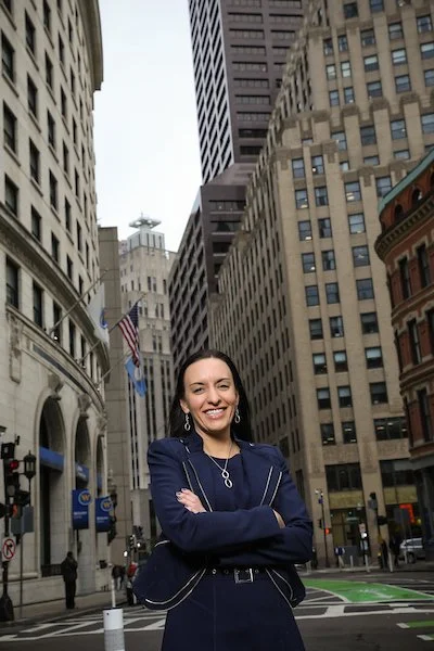 Michaele in downtown Boston