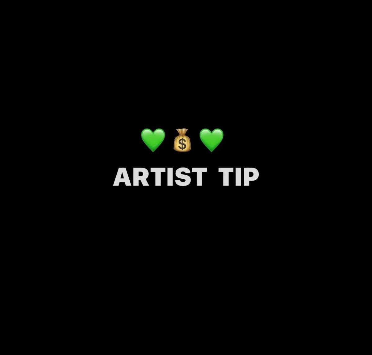 Artist Tip