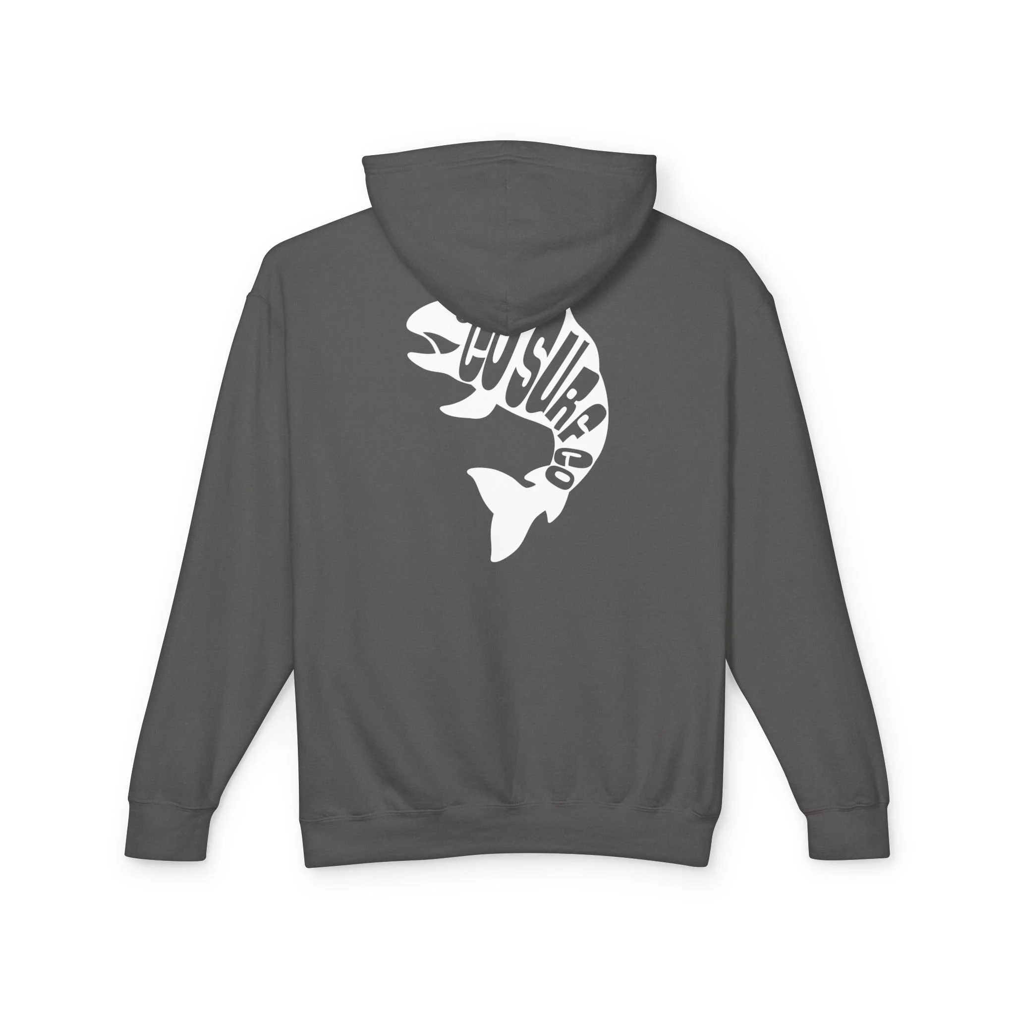 "Trout" Graphic Surf Sweatshirt - Lightweight Hoodie - Adult Unisex - Colorado Surf Company