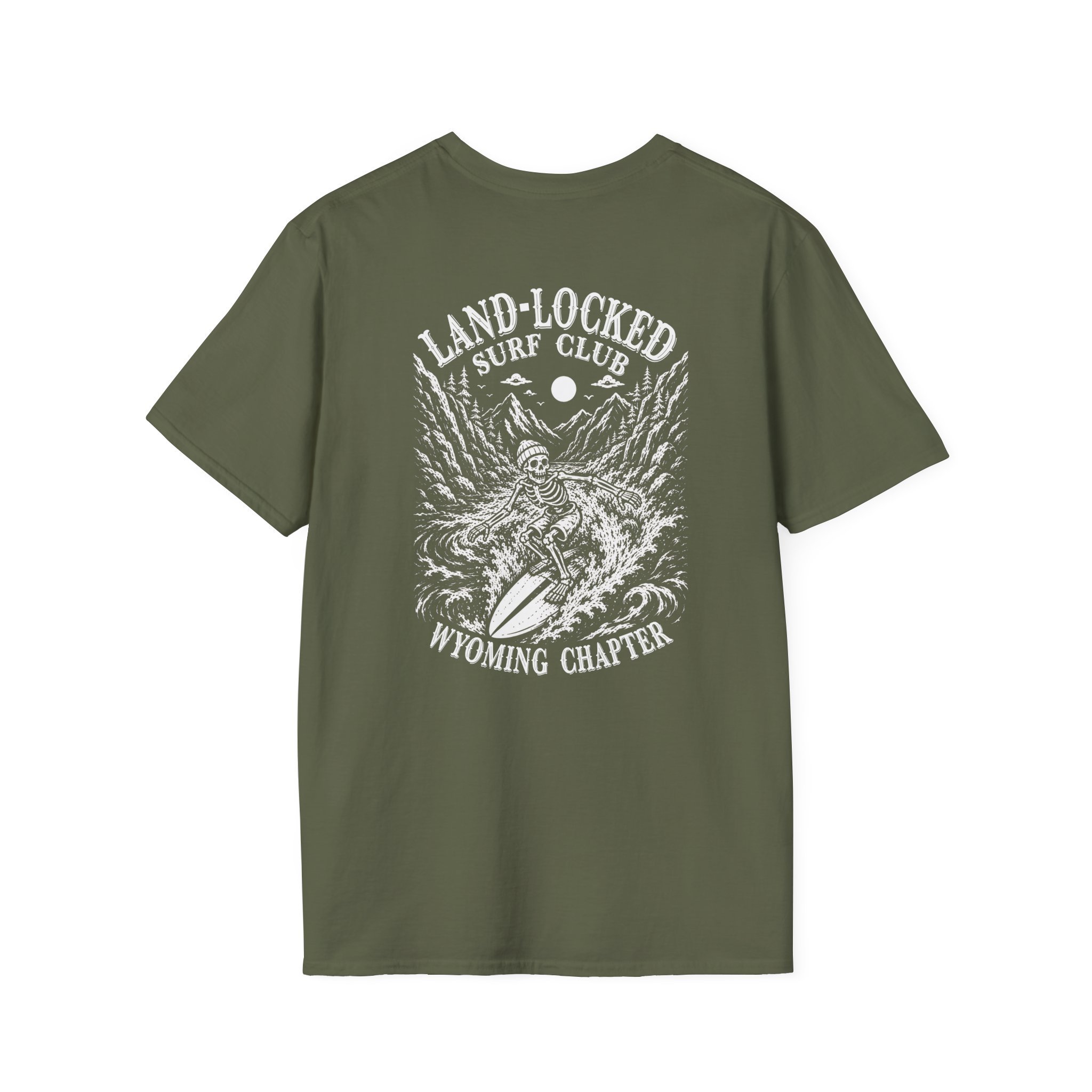Military Green Back