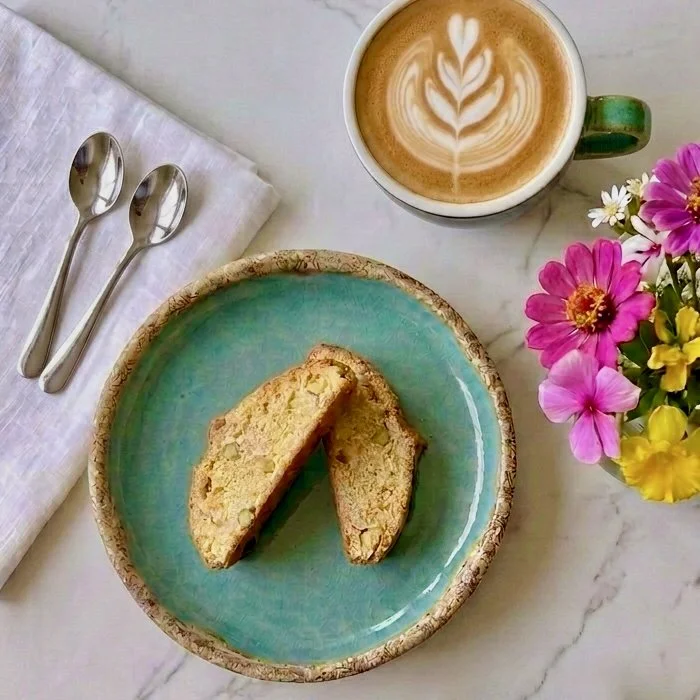 Pistachio biscotti