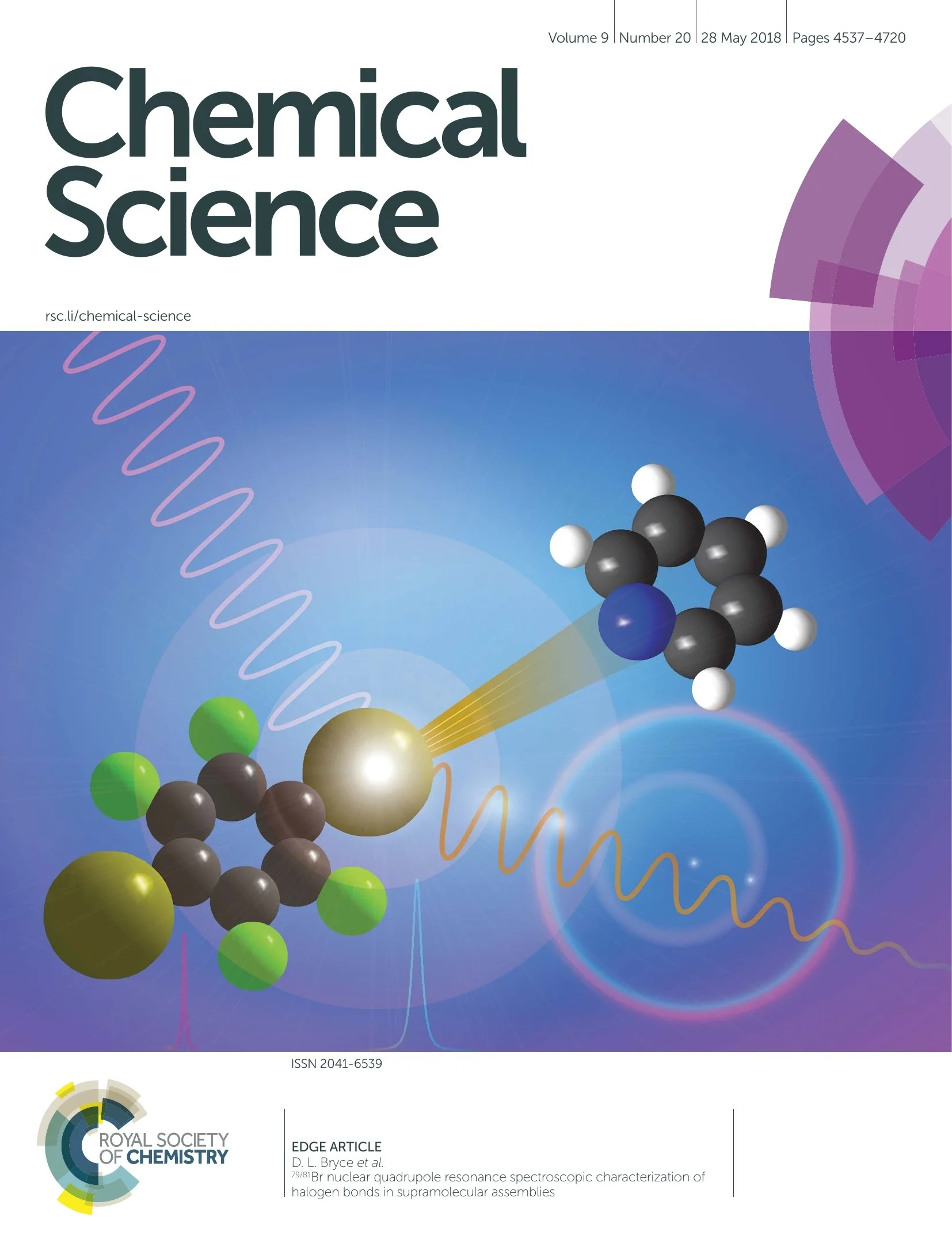 Patrick Szell Chemical Science cover article