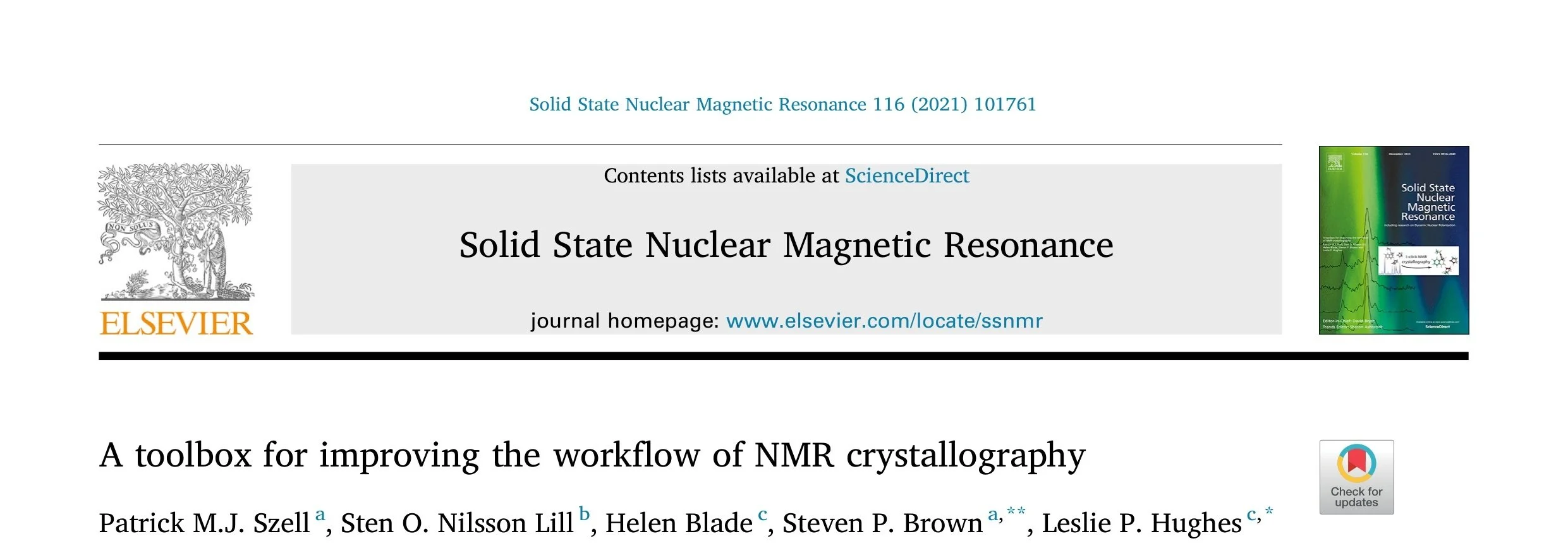 Patrick Szell publication highlight #2: single-click workflow for pharmaceutical analysis