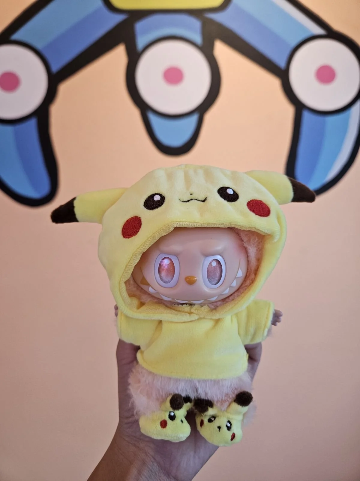 Labubu Pikachu Outfit