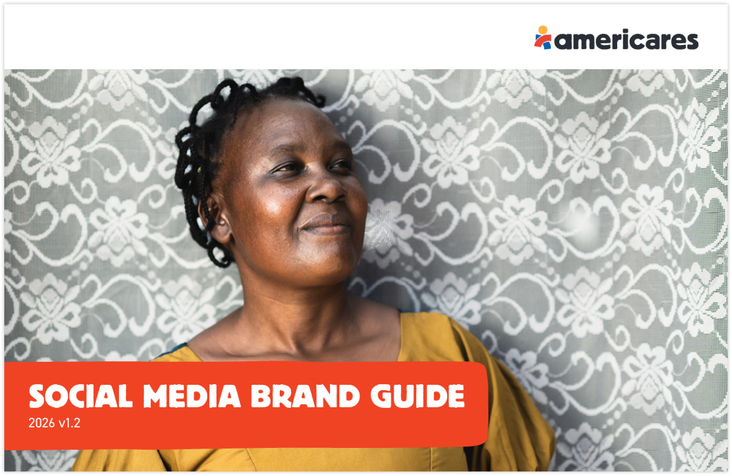 Social media brand guide nonprofit