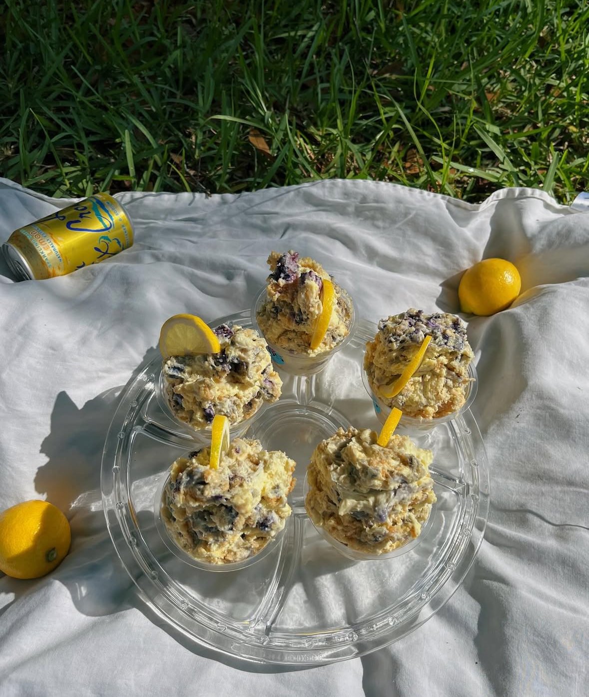 Blueberry Lemon Pound Cake